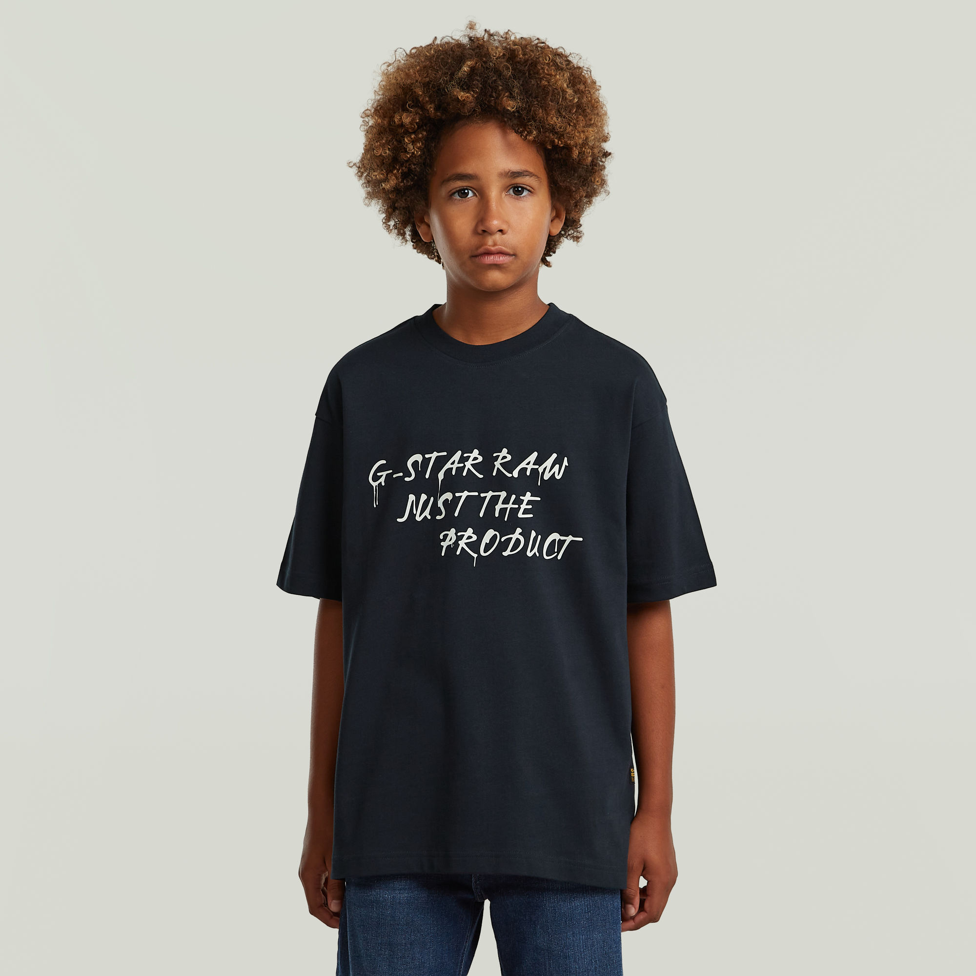 Boys Oversized T-Shirt - Dunkelblau - jungen