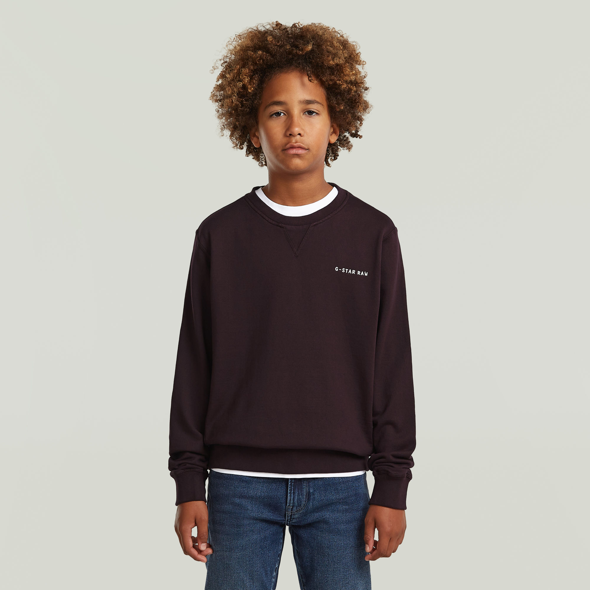 Boys Premium Core Sweatshirt - Braun - jungen