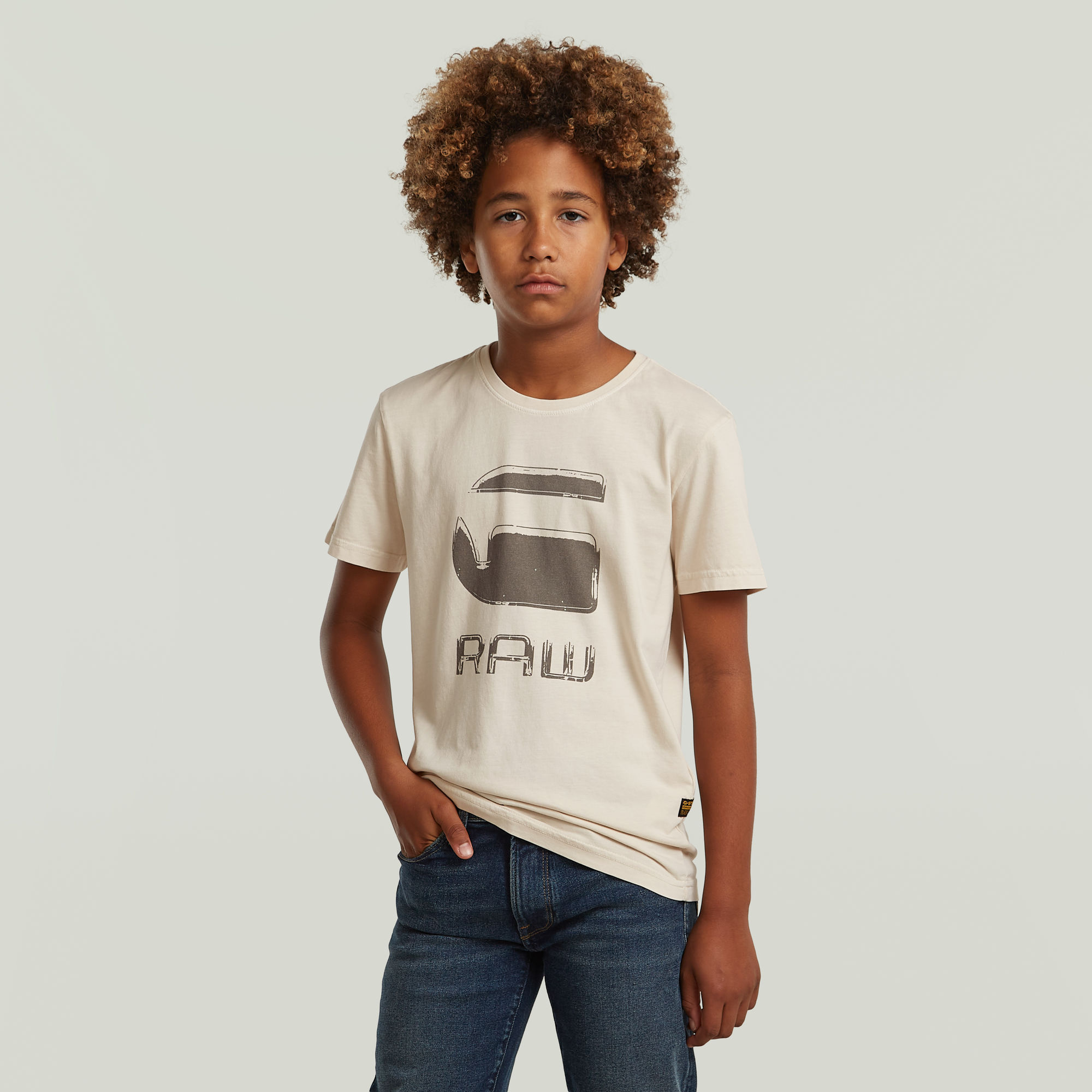

Boys Base T-Shirt - Weiß - jungen
