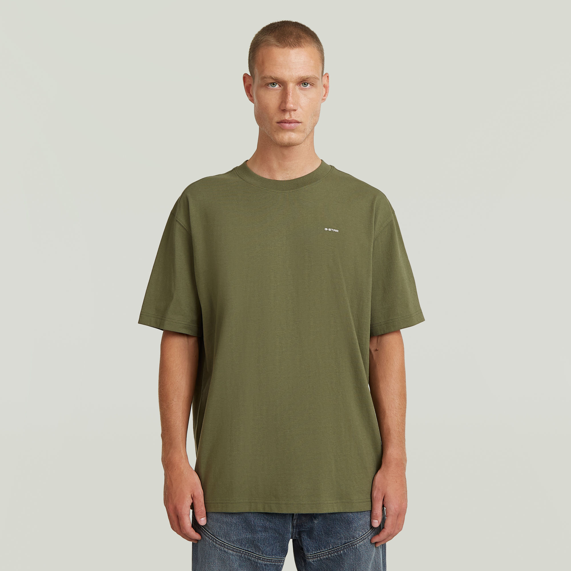 Relaxed Base T-Shirt - Grün - Herren