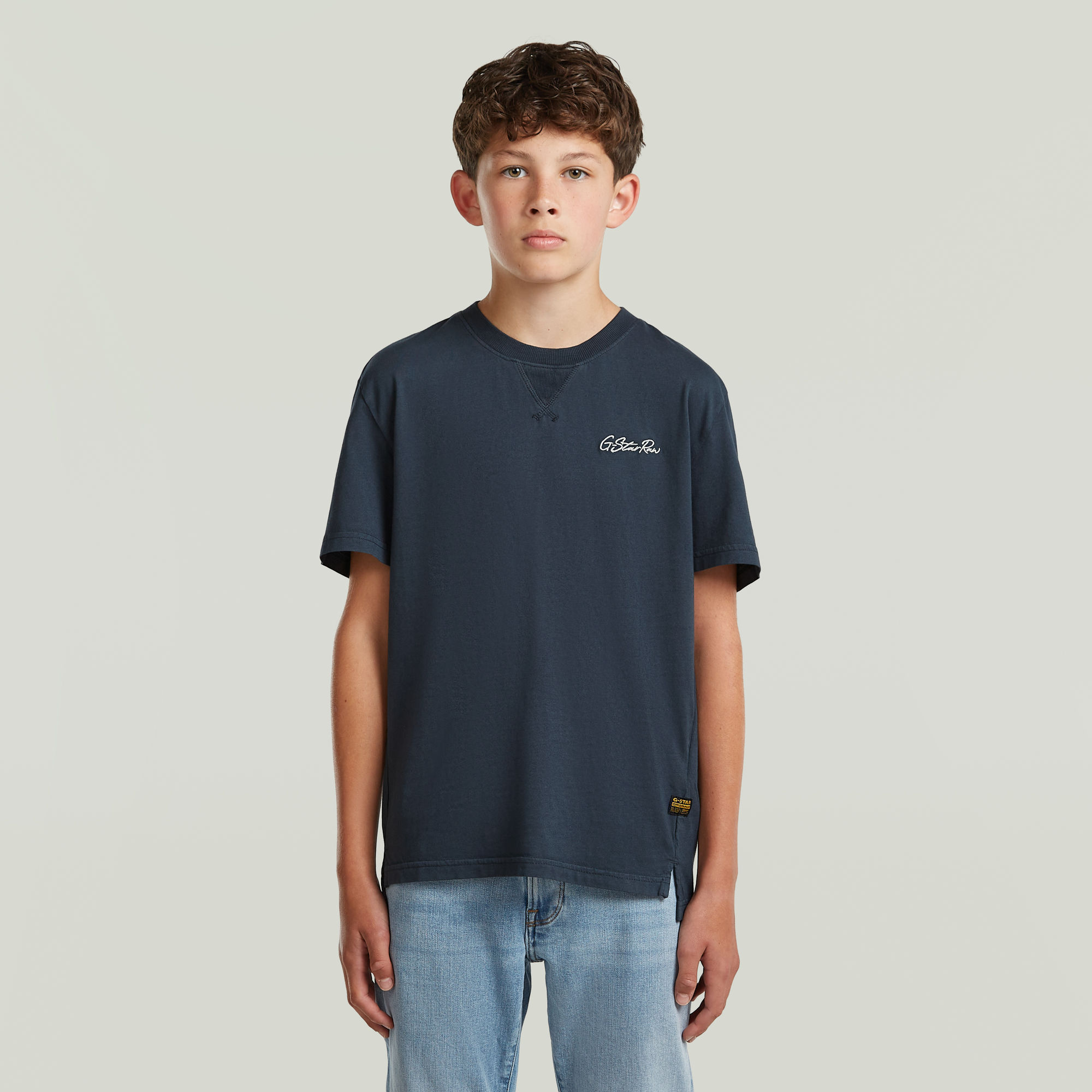 Boys Nifous T-Shirt - Dunkelblau - jungen