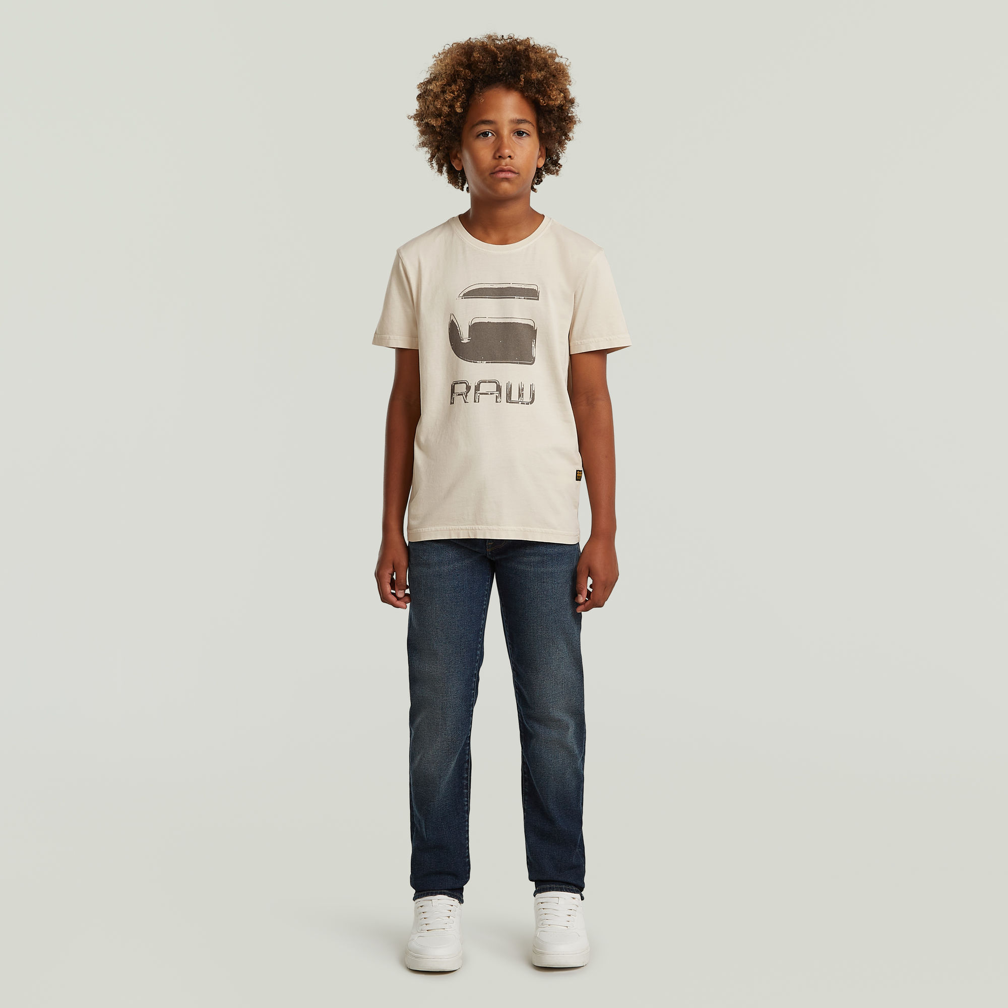 Thumbnail - Boys Base T-Shirt - Weiß - jungen