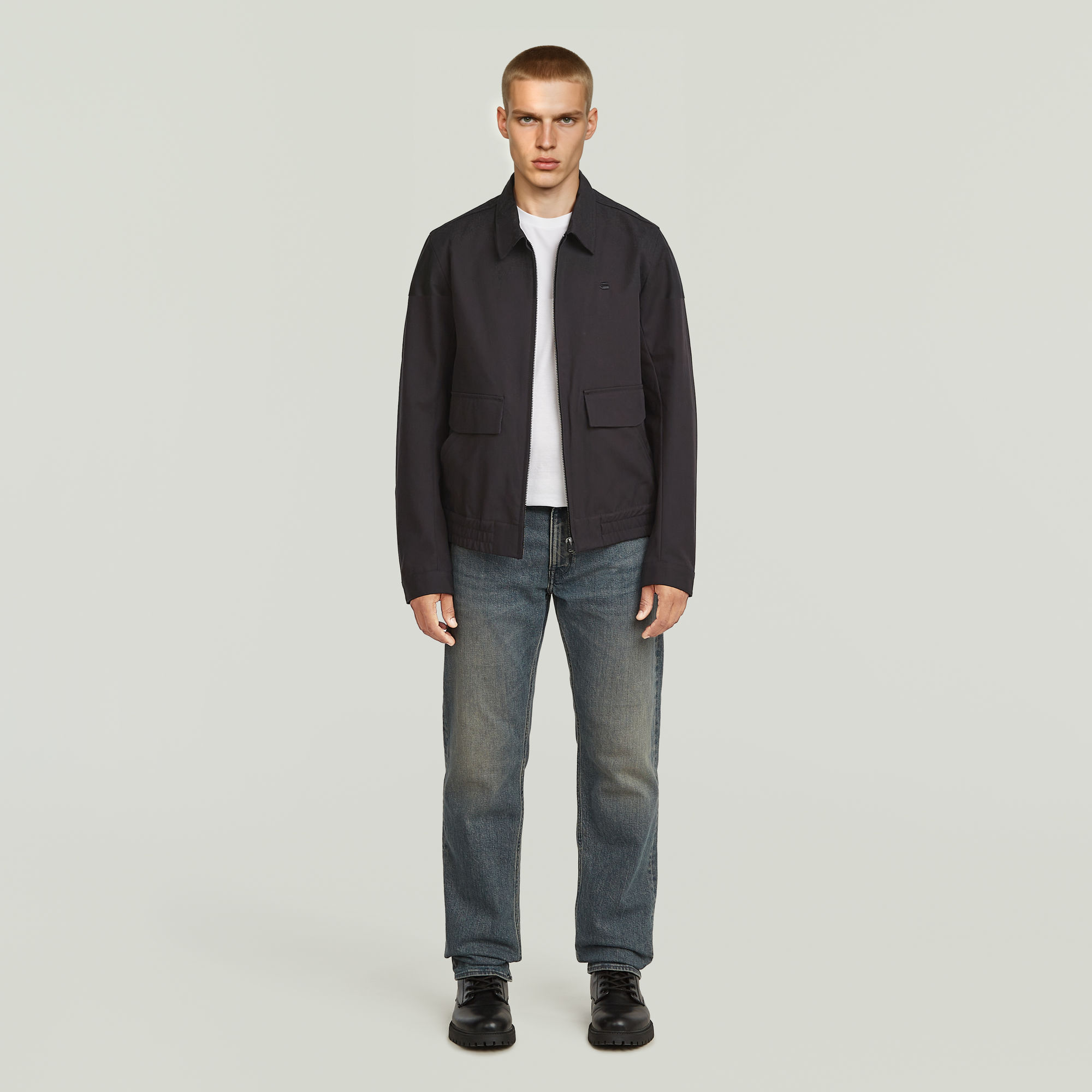 Thumbnail - Midnight-Blouson - Schwarz - Herren