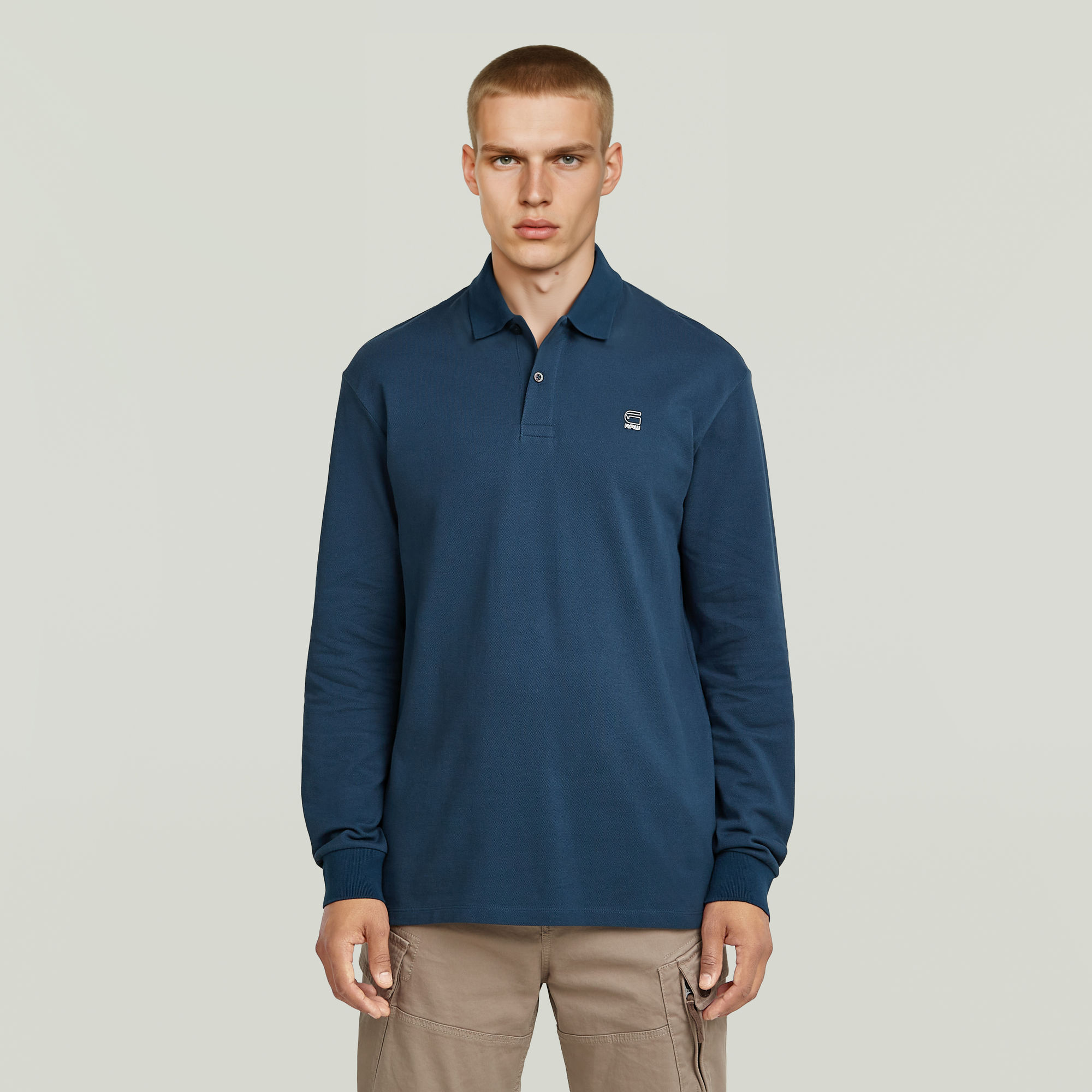 

Oluv Polo - Medium blue - Men