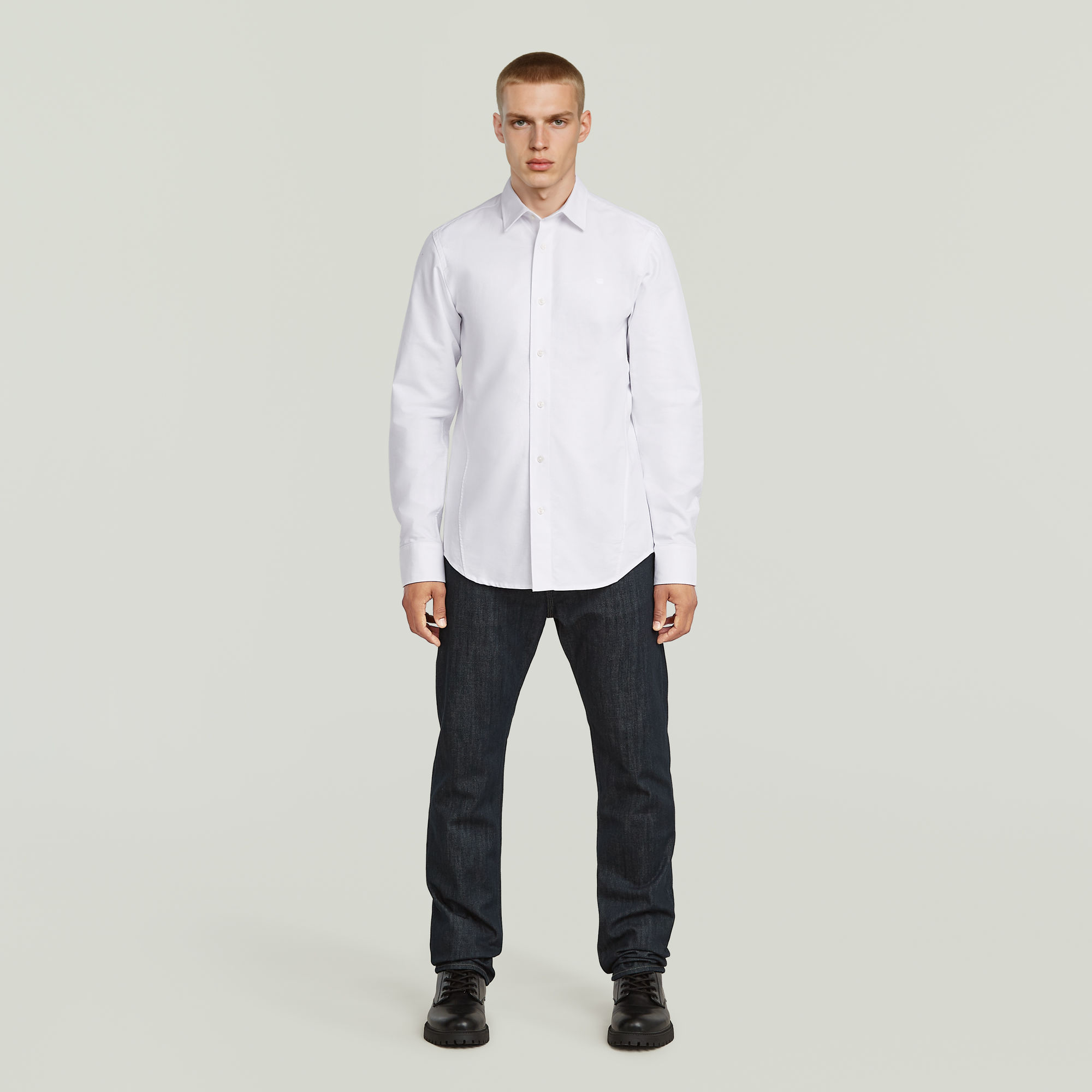 Thumbnail - Uniform Slim Hemd - Mehrfarbig - Herren