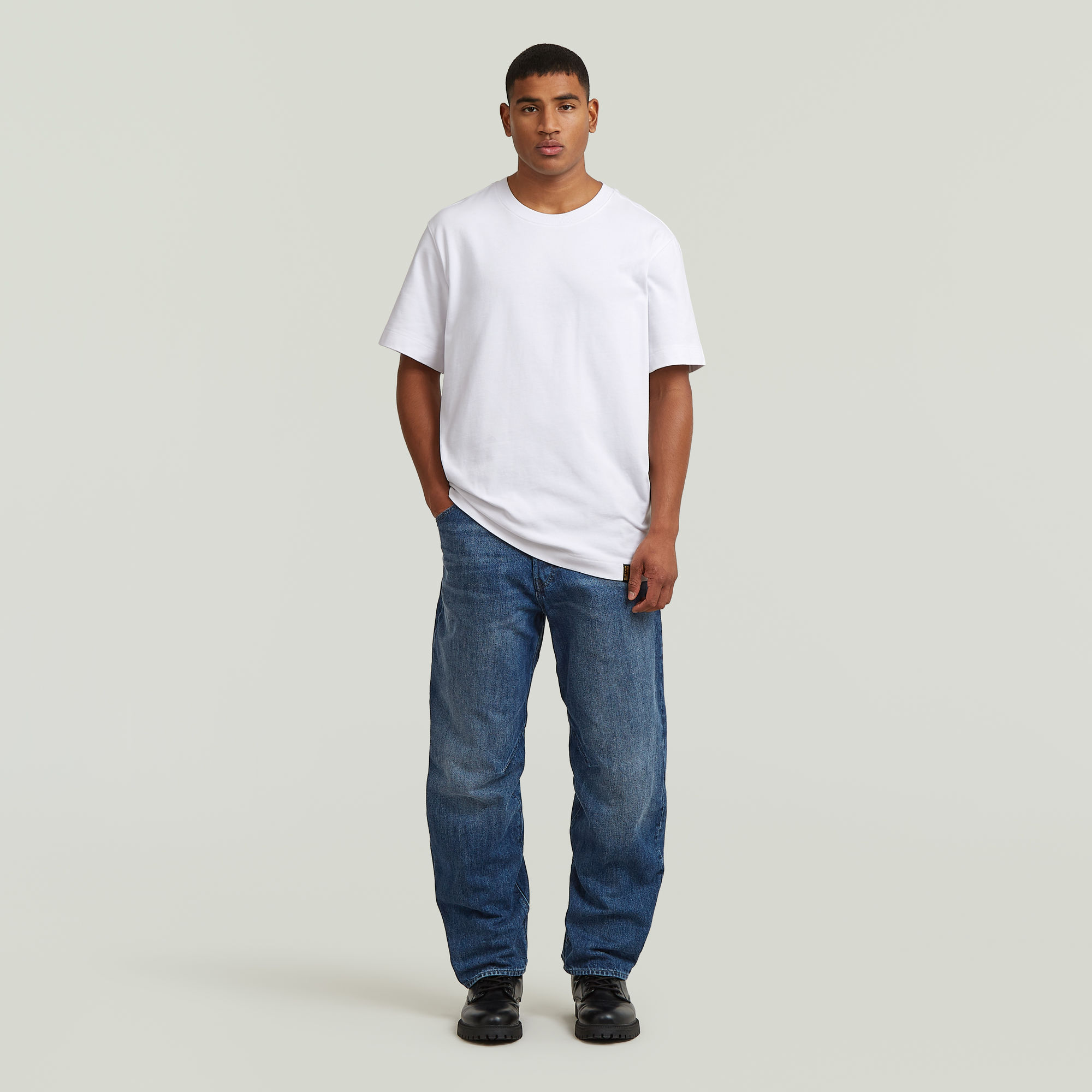 Thumbnail - Arc Loose Jeans - Dunkelblau - Herren