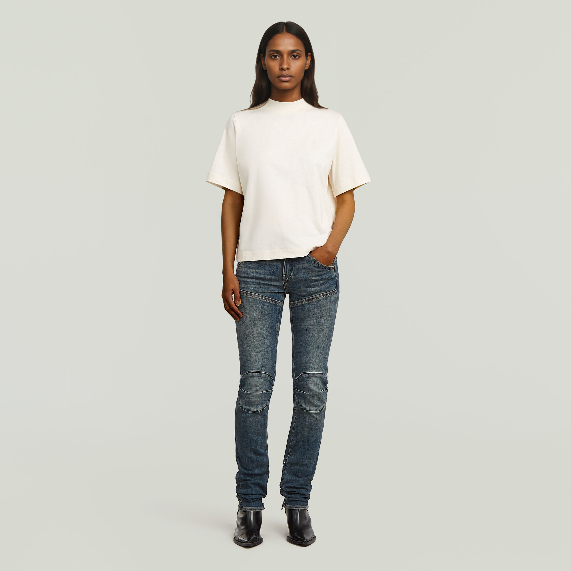 Thumbnail - Moto Slim Jeans - Andere - Damen