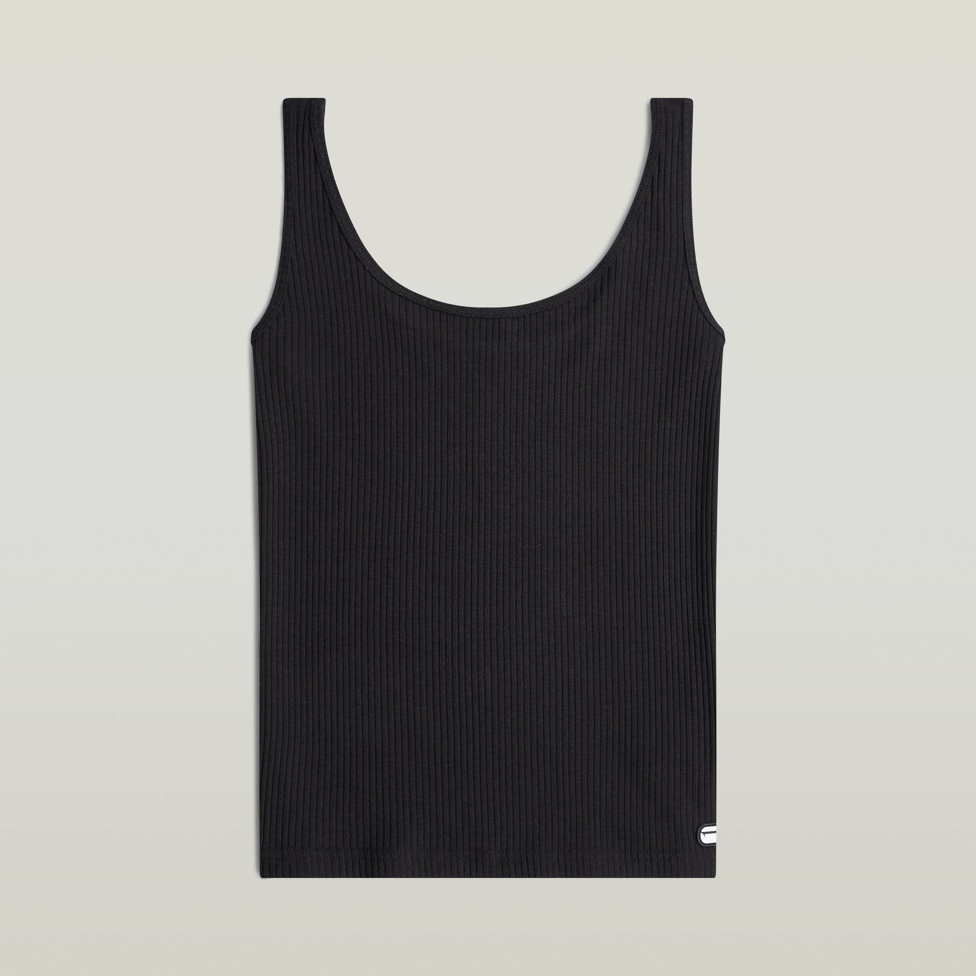 Thumbnail - Rib Vest 2er-Pack - Schwarz - Damen