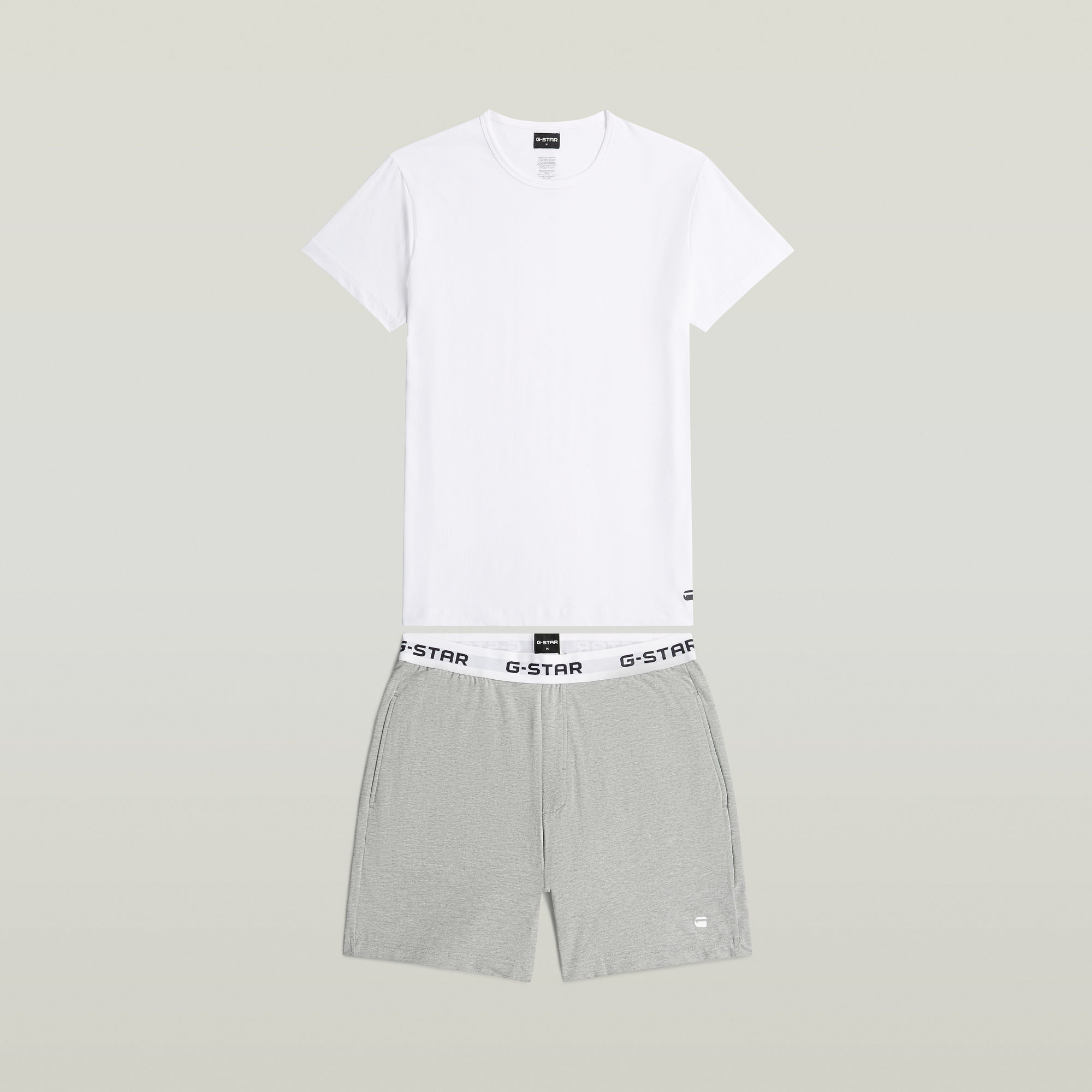 

Set Tee en Short - Meerkleurig - Heren