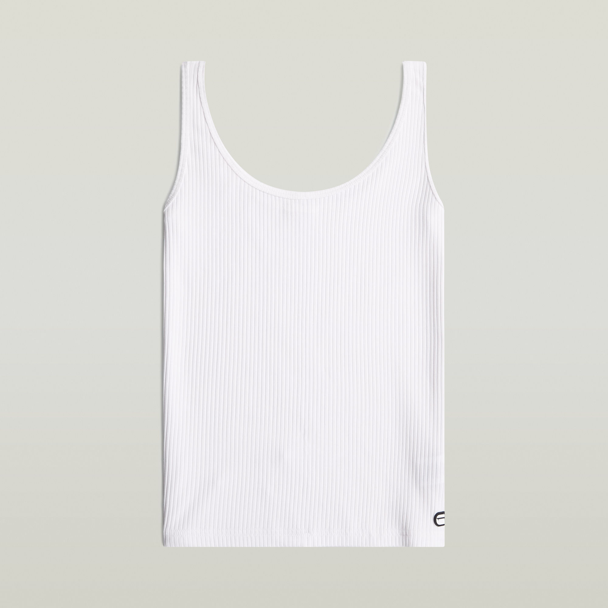 Thumbnail - Rib Vest 2er-Pack - Weiß - Damen