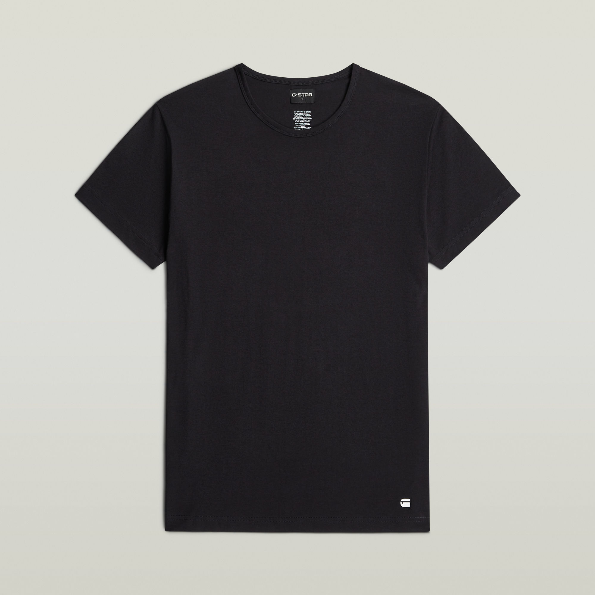 Thumbnail - T-Shirt & Shorts Pyjama Set - Schwarz - Herren