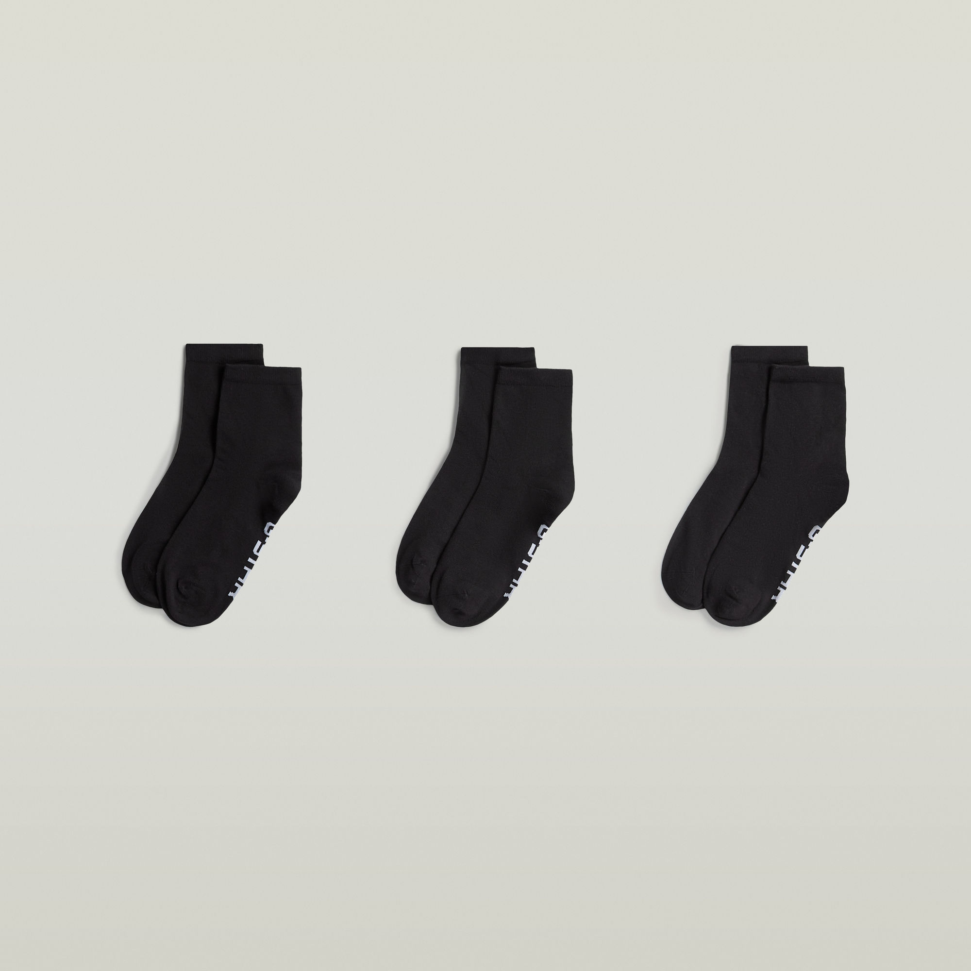 

Anklet Sock 3-Pack - Black - Women