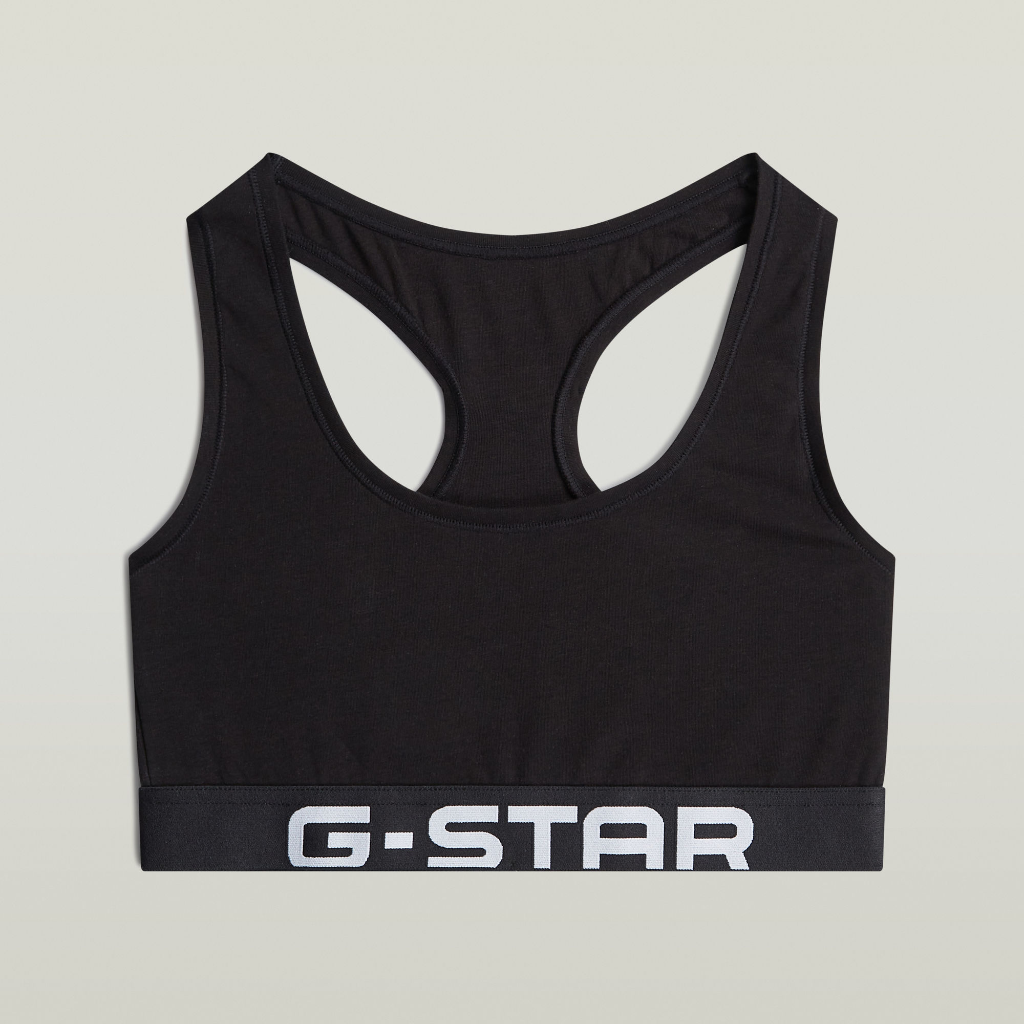 Thumbnail - Racerback Bralette 2er-Pack - Schwarz - Damen