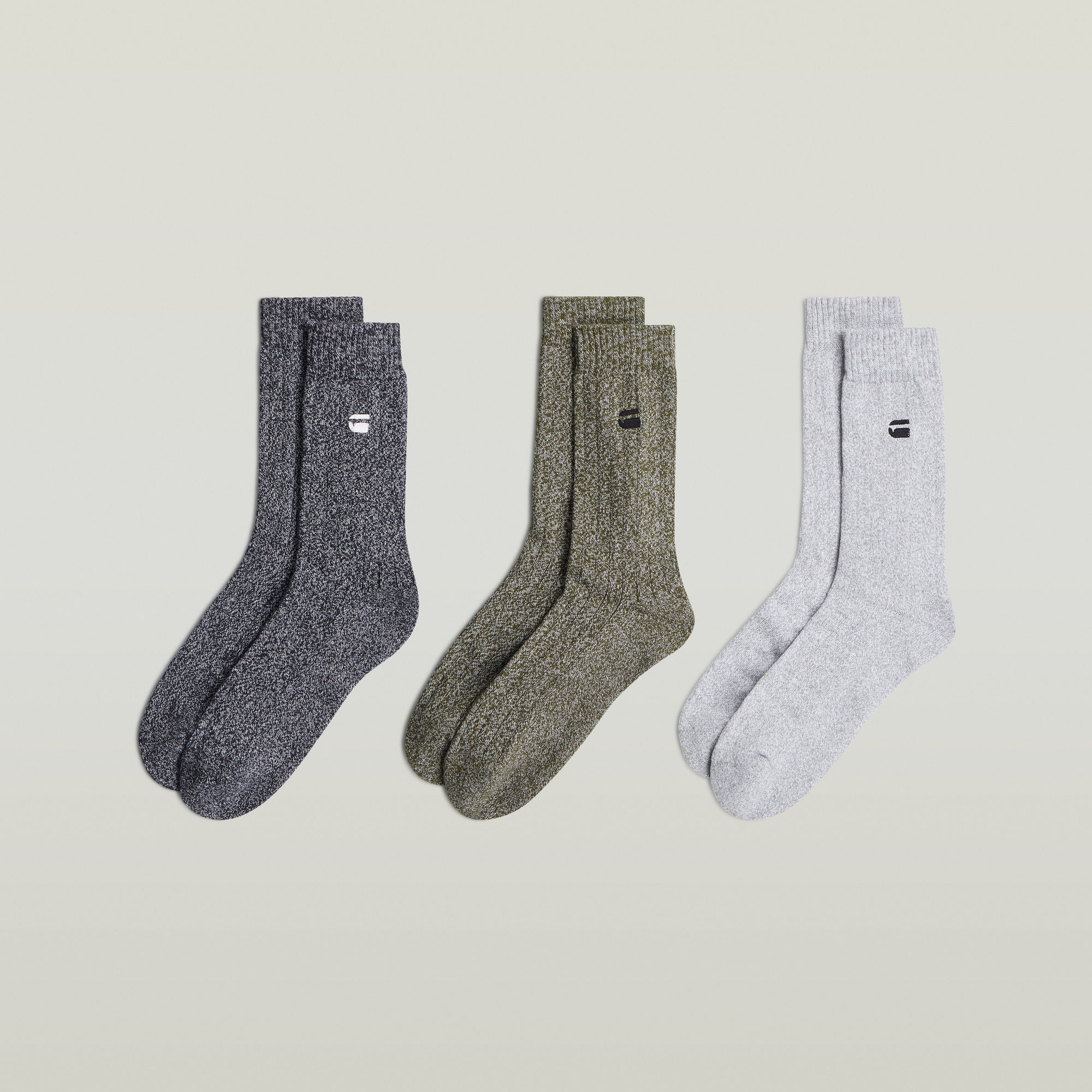 

Sock Rib 3-Pack - Multi color - Men
