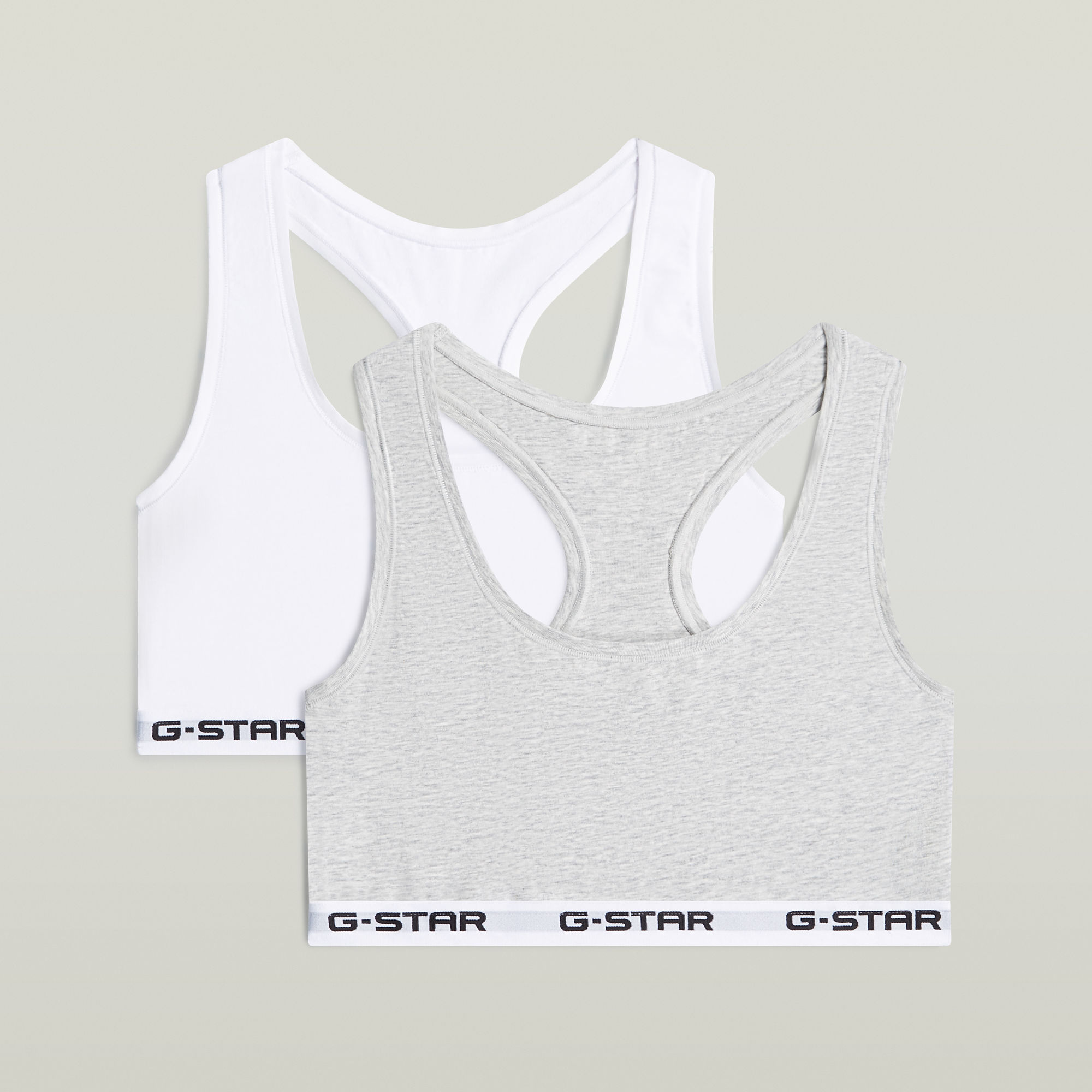 

Racerback Bralette Set van 2 - Meerkleurig - Dames