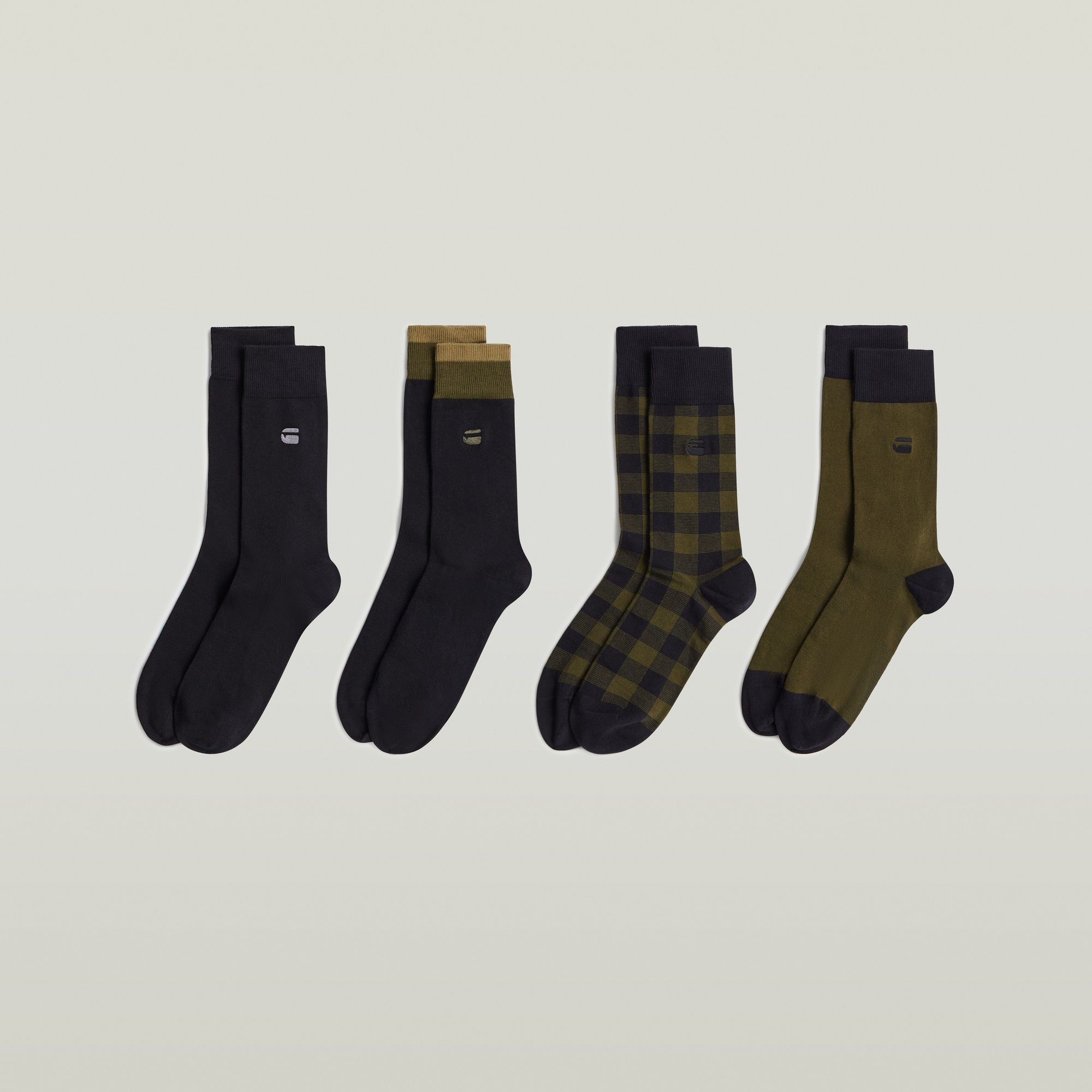 Sock Multi 4er-Pack - Mehrfarbig - Herren