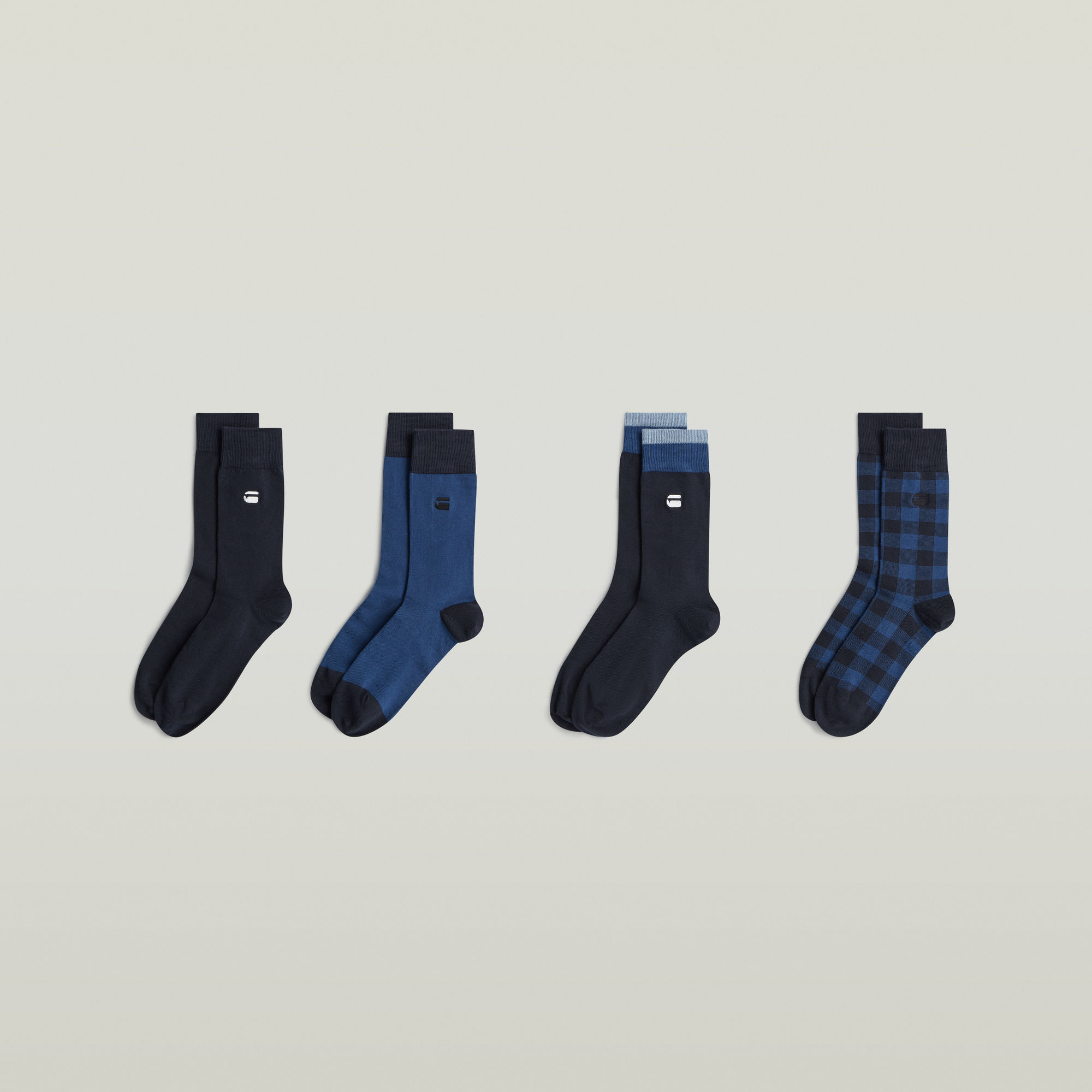 Sock Multi 4er-Pack - Mehrfarbig - Herren