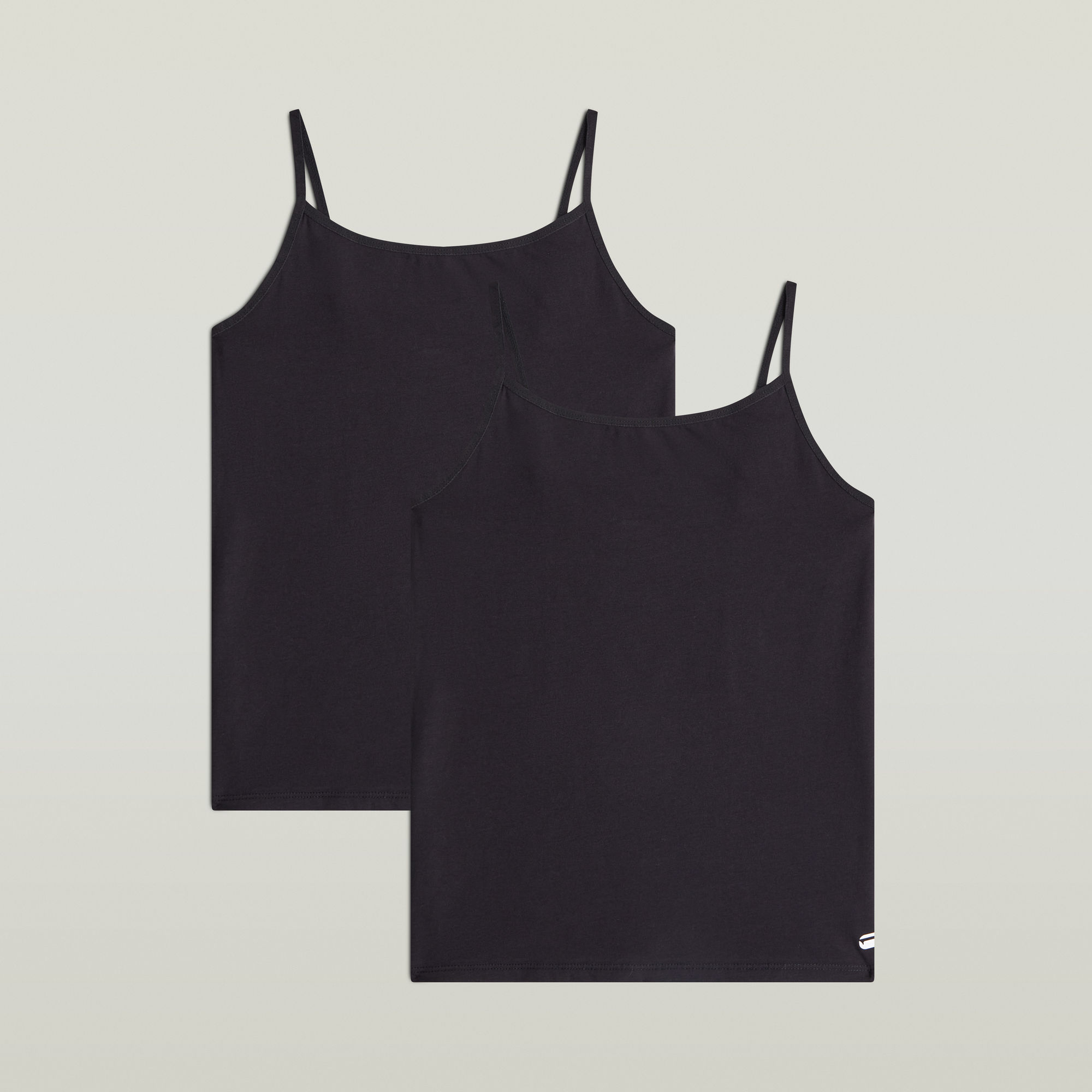 Thumbnail - Cami 2er-Pack - Schwarz - Damen