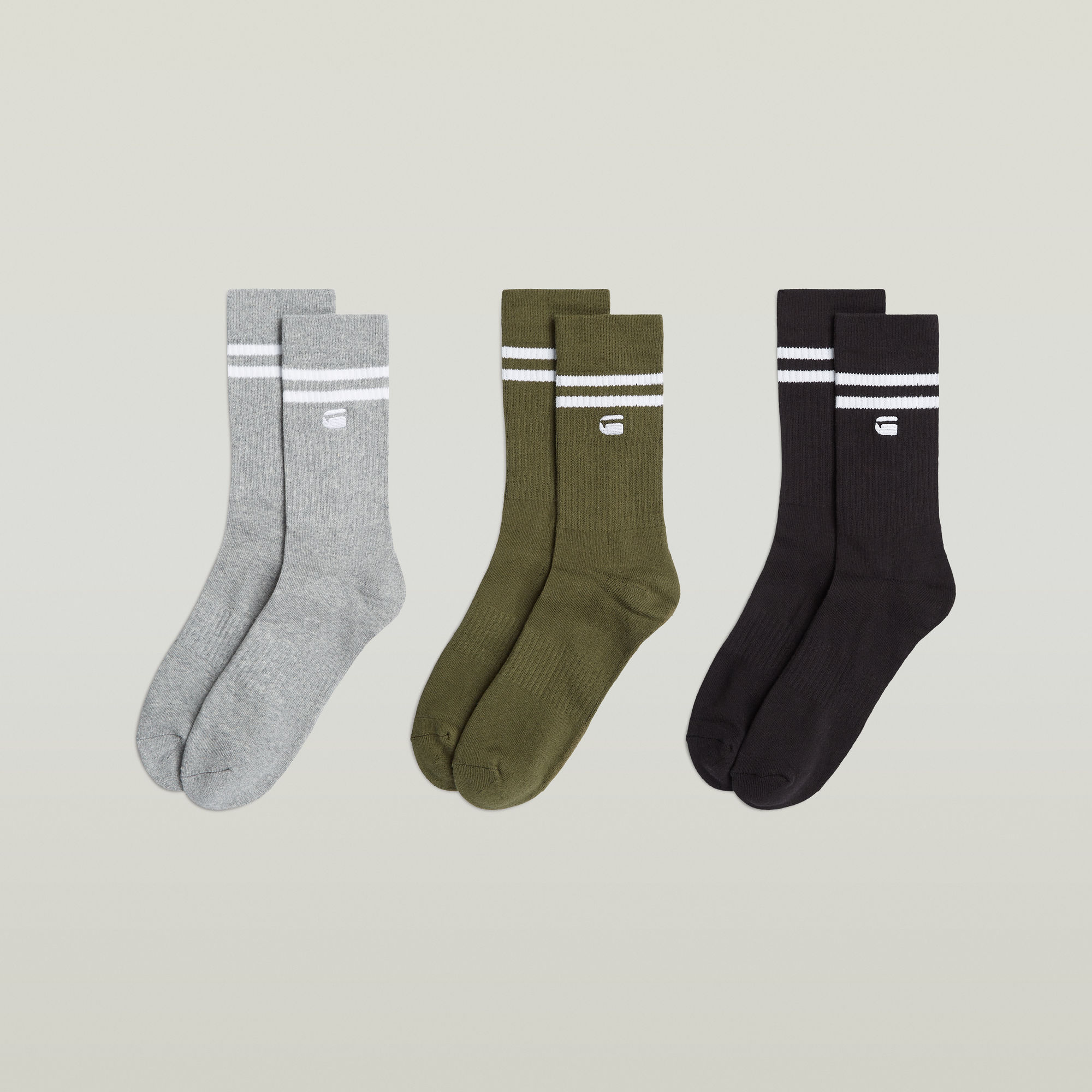 

Socks Stripe 3-Pack - Multi color - Men