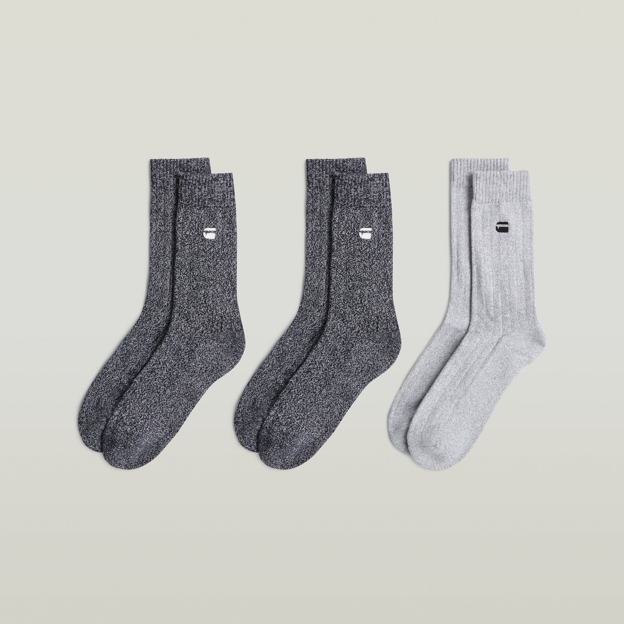 Socken 3er-Pack - Mehrfarbig - Herren