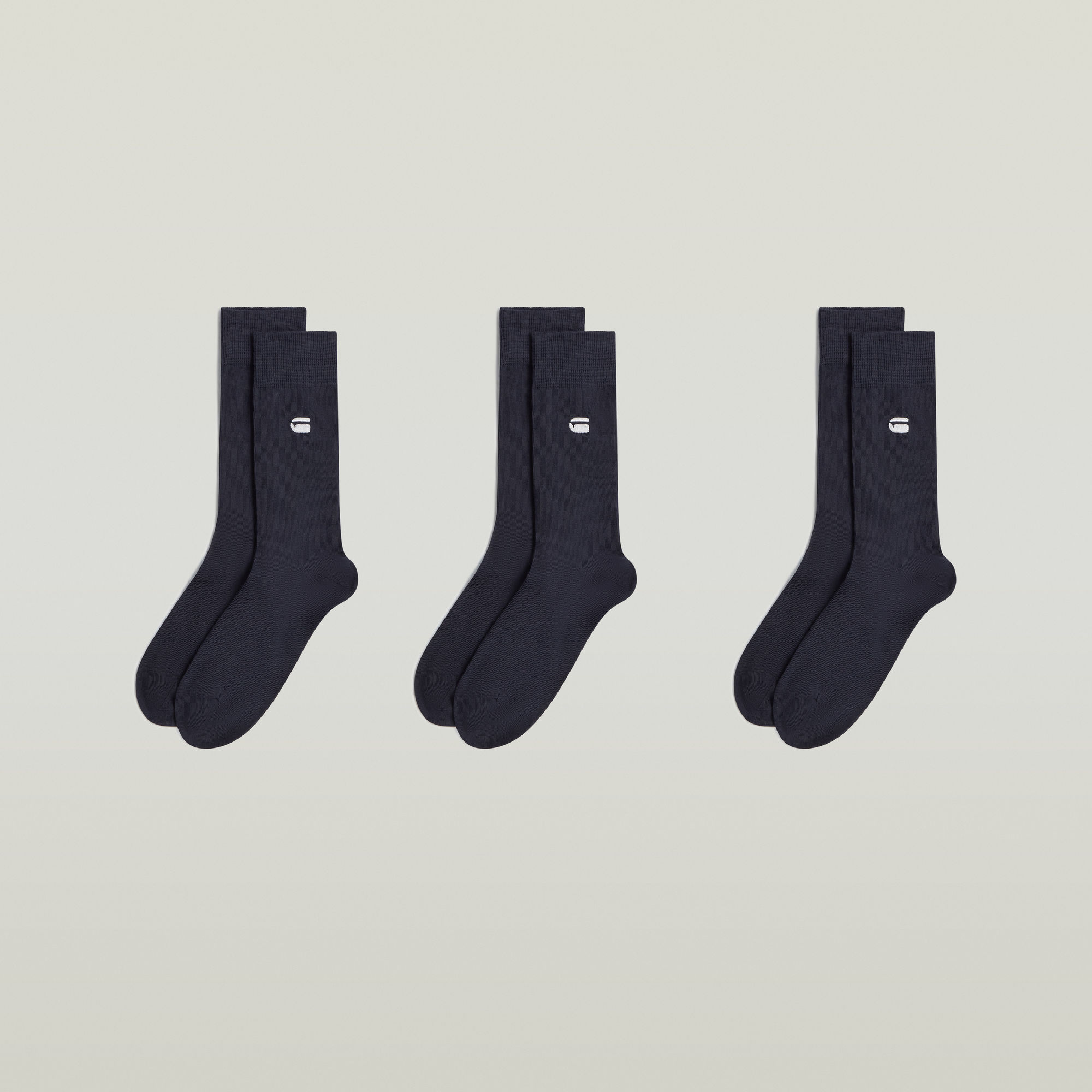 

Socks 3-Pack - Dark blue - Men