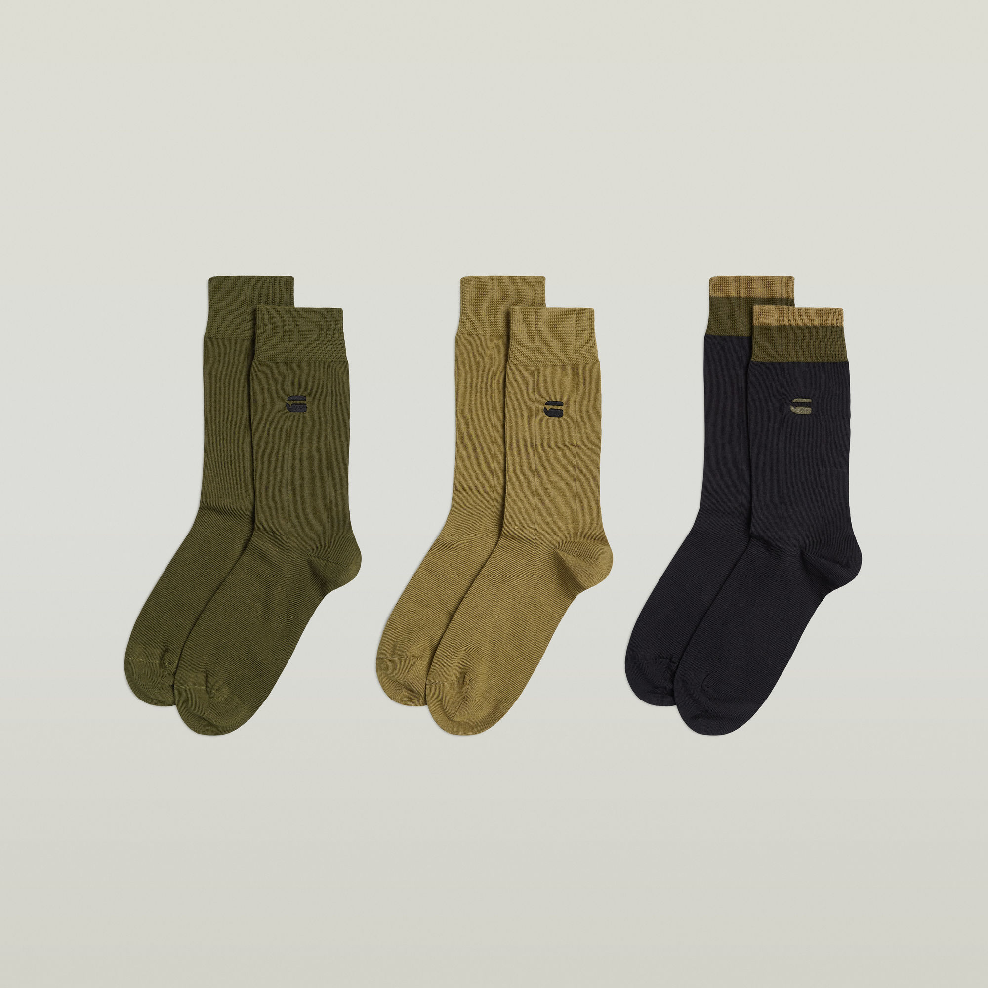 

Socks 3-Pack - Multi color - Men