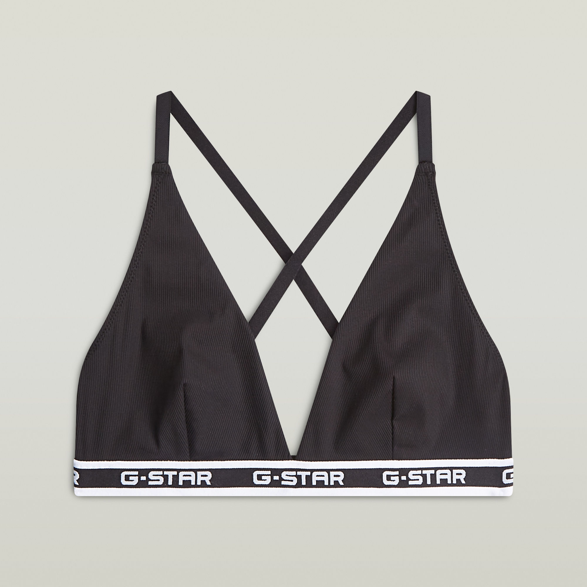 Thumbnail - Multiway Triangel Bralette 2er-Pack - Schwarz - Damen