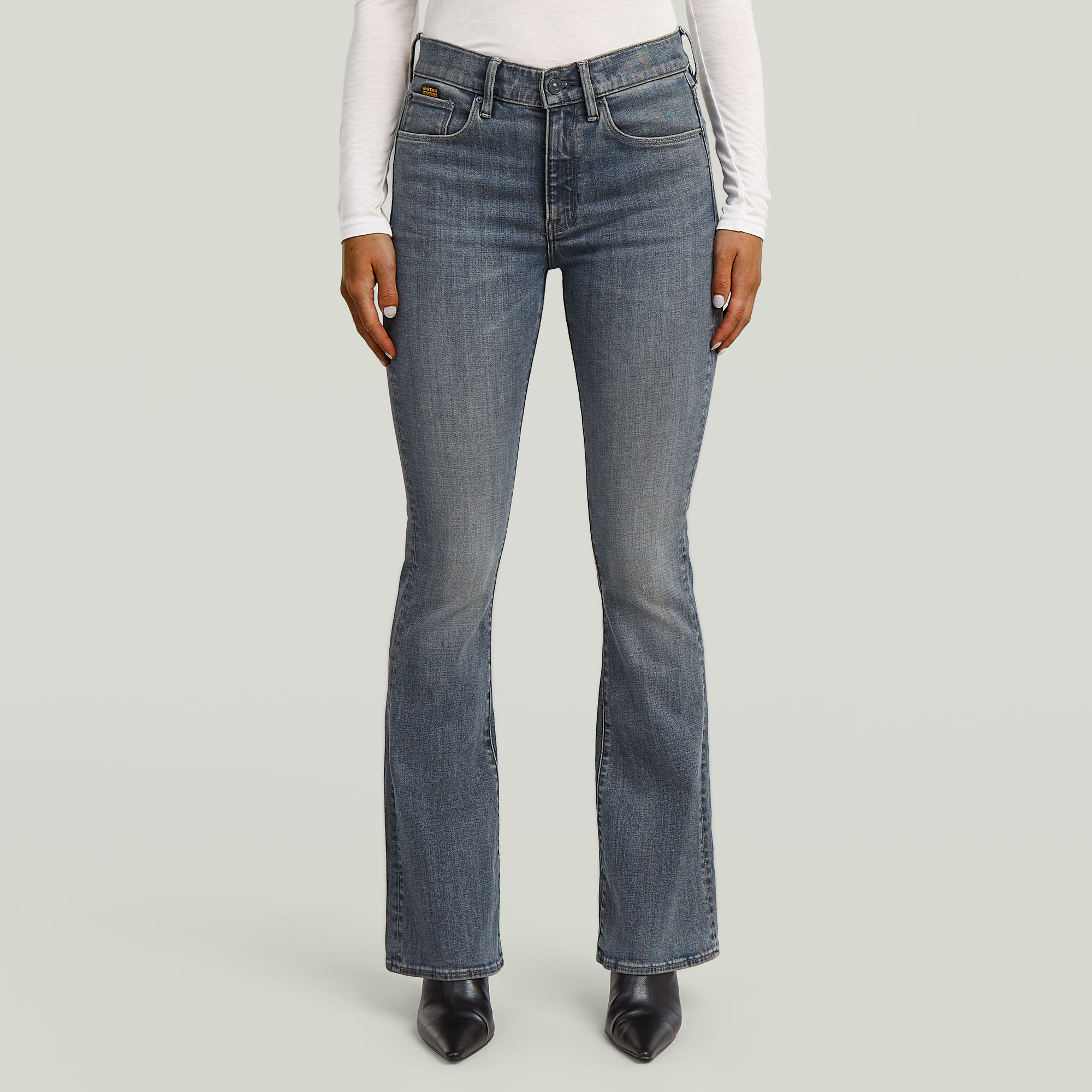 3301 Flare Jeans - Dunkelblau - Damen