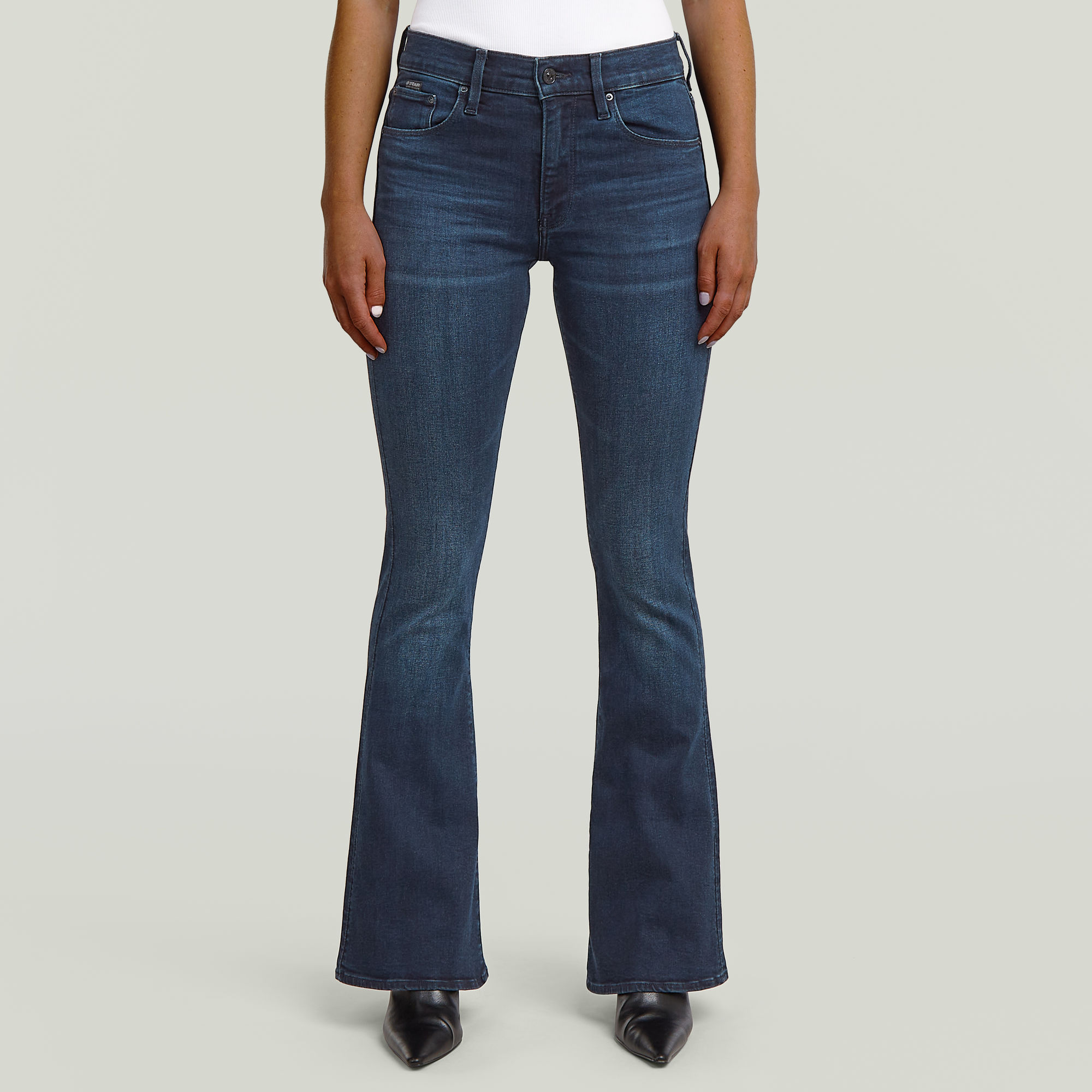 

3301 Flare Jeans - Donkerblauw - Dames