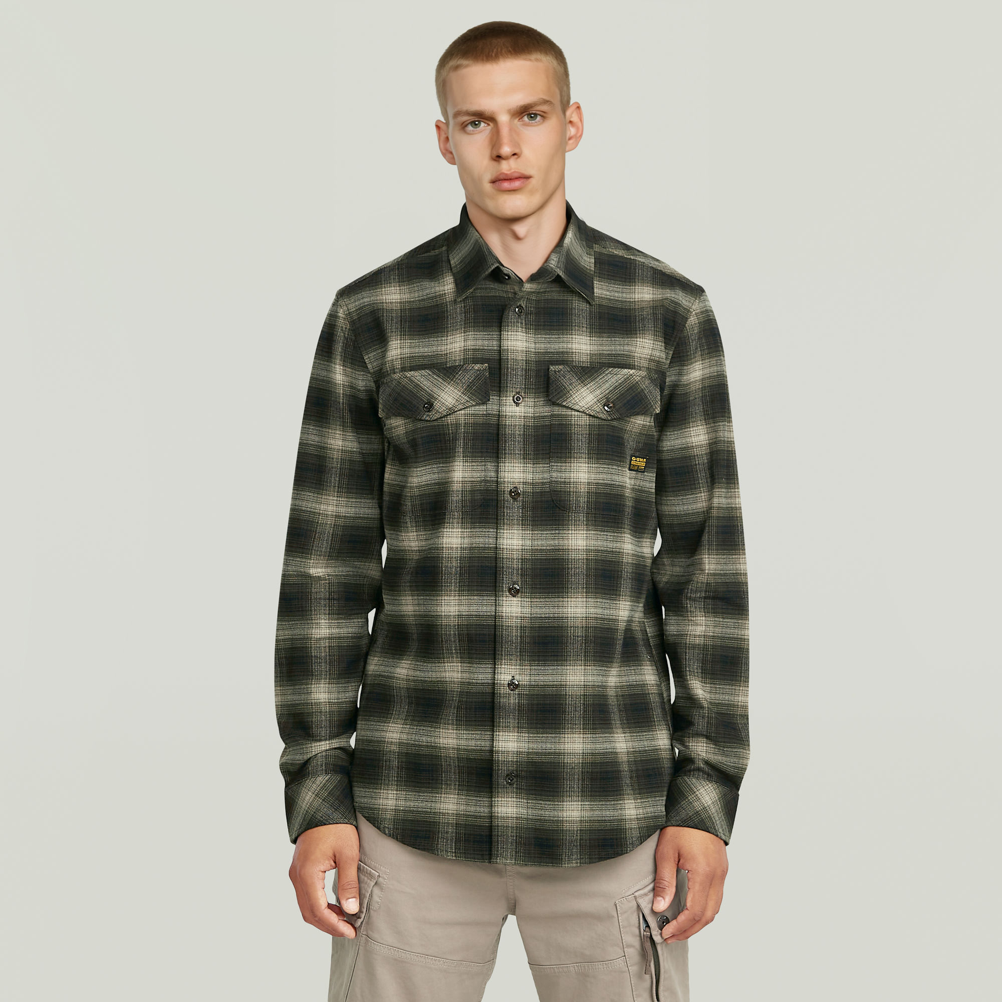 

Marine Slim Overhemd - Meerkleurig - Heren