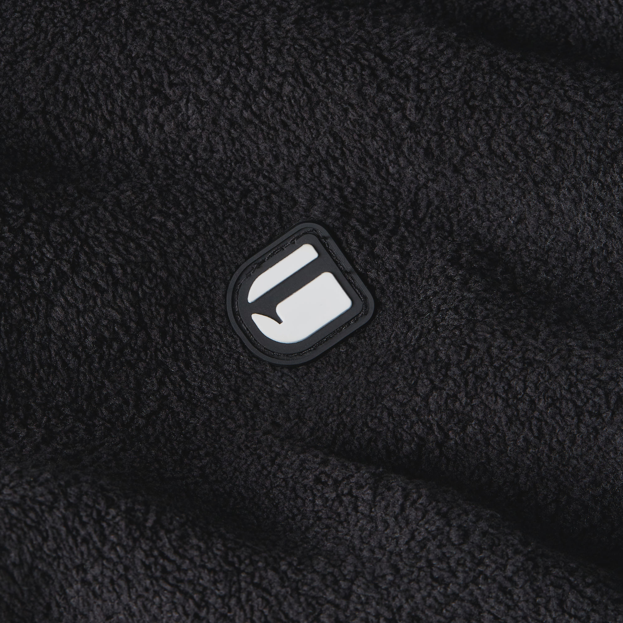 Thumbnail - Bademantel mit Kapuze - Schwarz - Damen