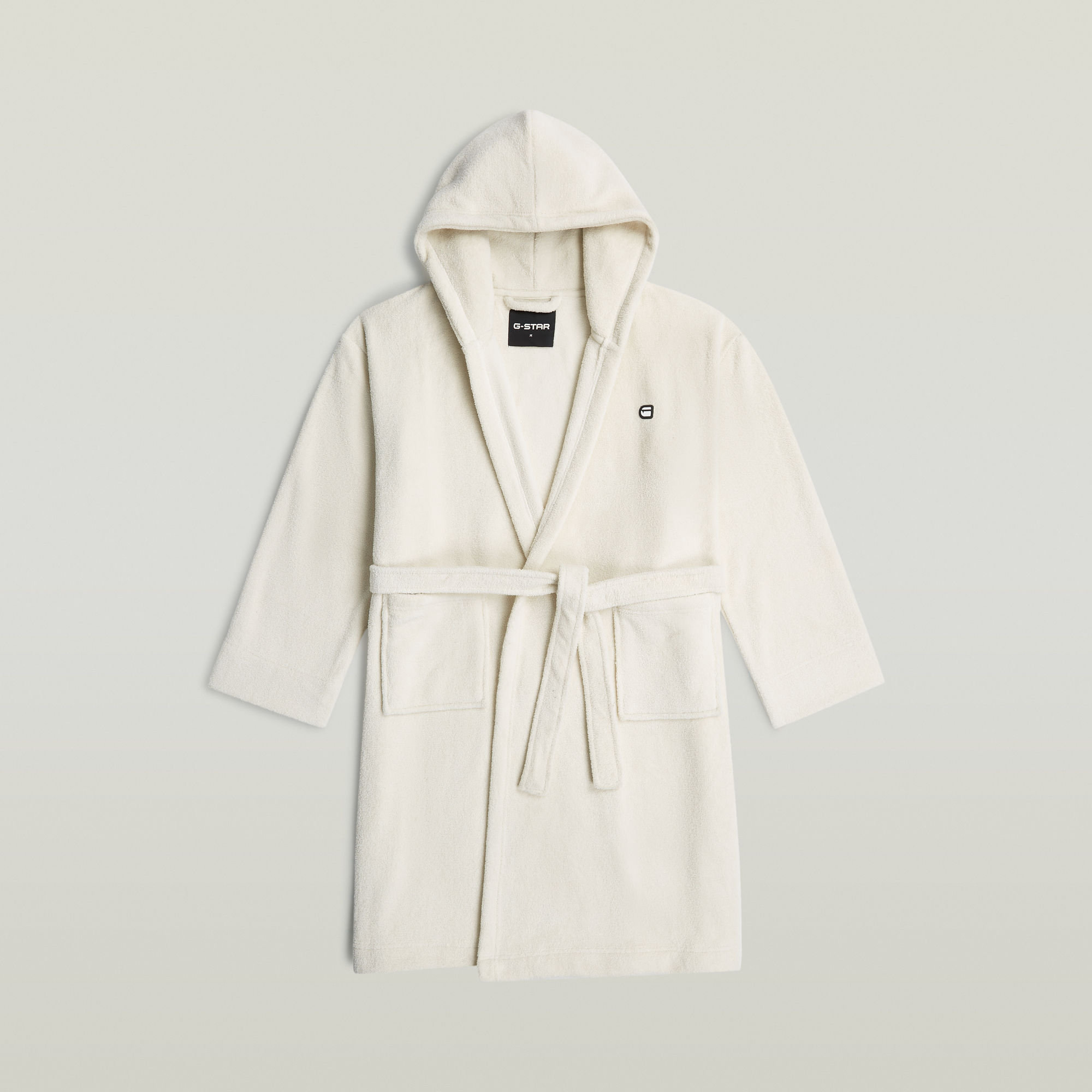 

Hooded Badjas - Grijs - Dames