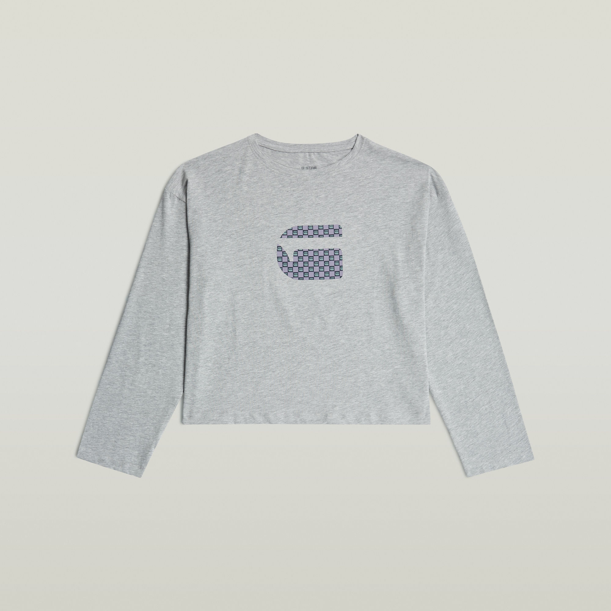 Thumbnail - Long Sleeve Tee & Shorts Set - Mehrfarbig - Damen