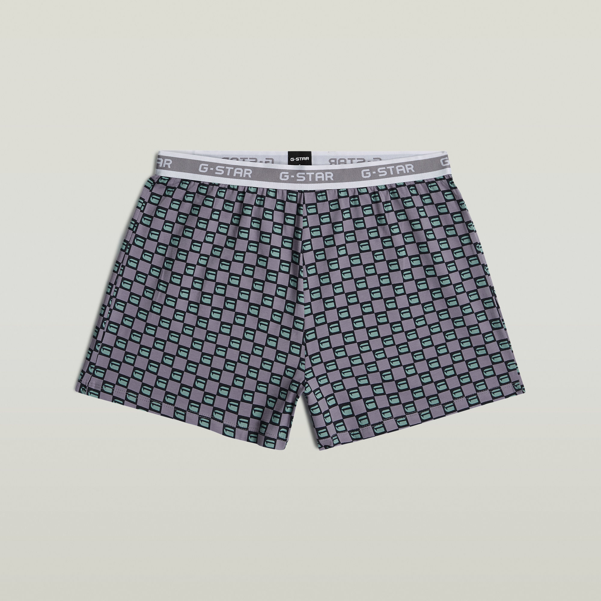 Thumbnail - Long Sleeve Tee & Shorts Set - Mehrfarbig - Damen