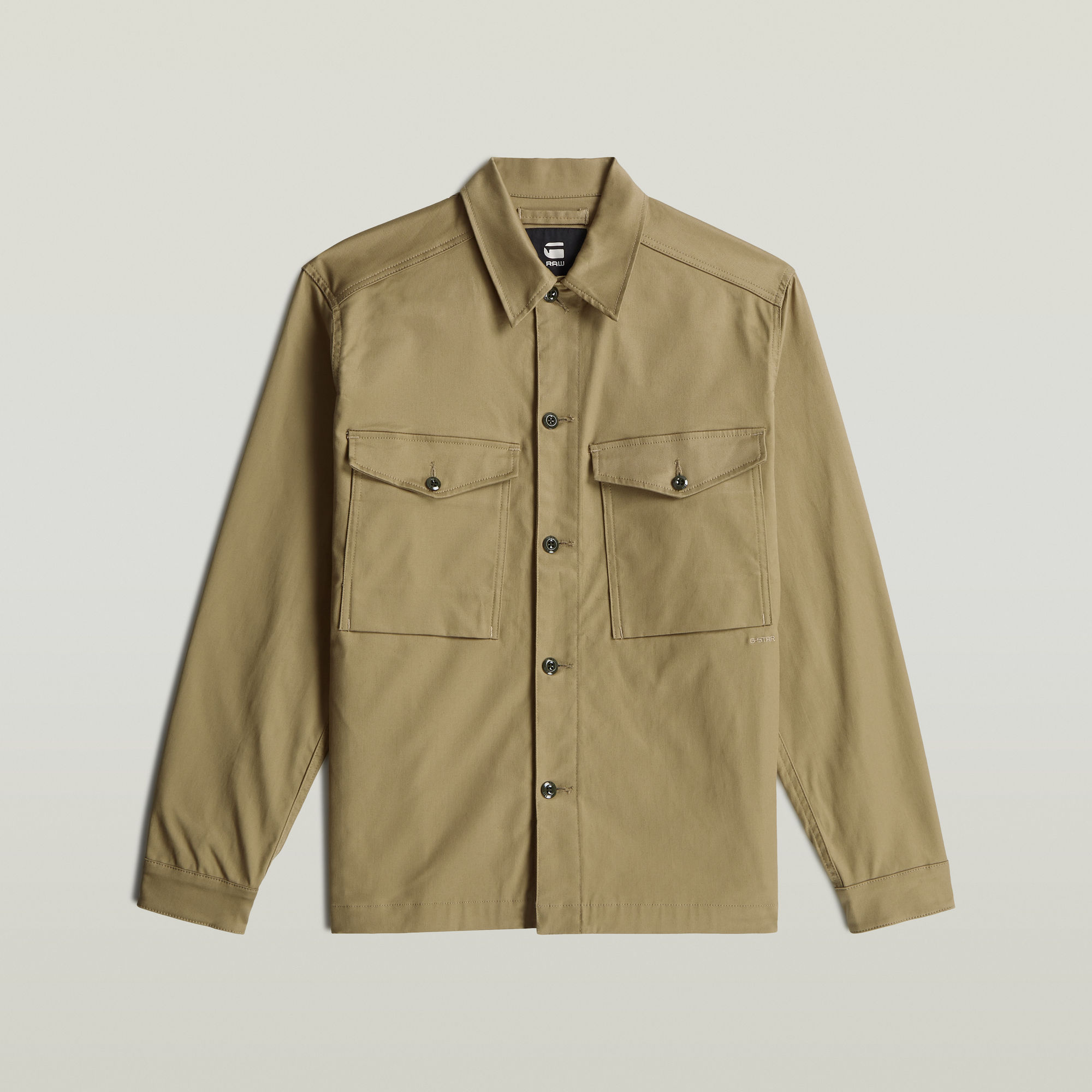 Thumbnail - Core Clean Overshirt - Beige - Herren
