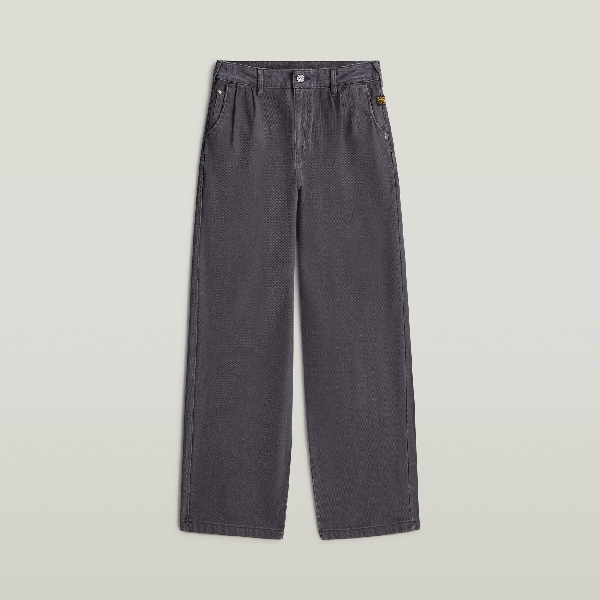 G-Star RAW Wide Pleated Pant - Grijs - Dames