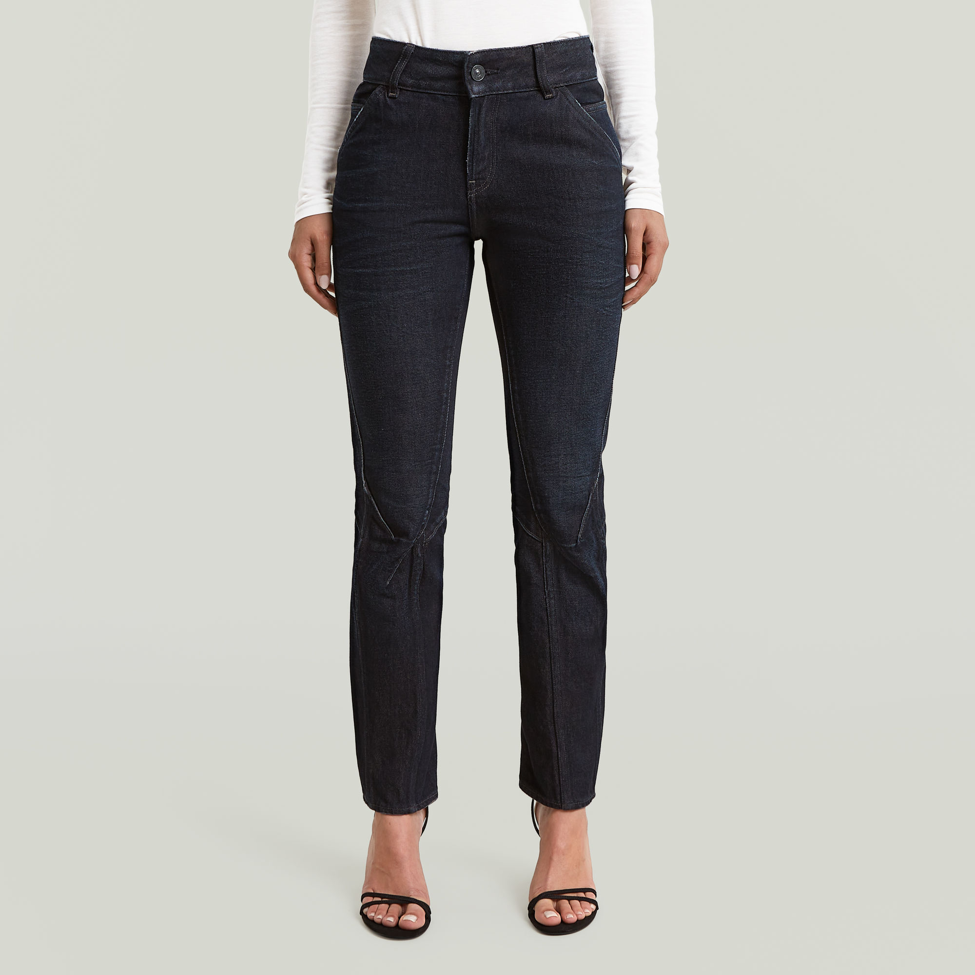 

Kitoh Slim Jeans - Donkerblauw - Dames