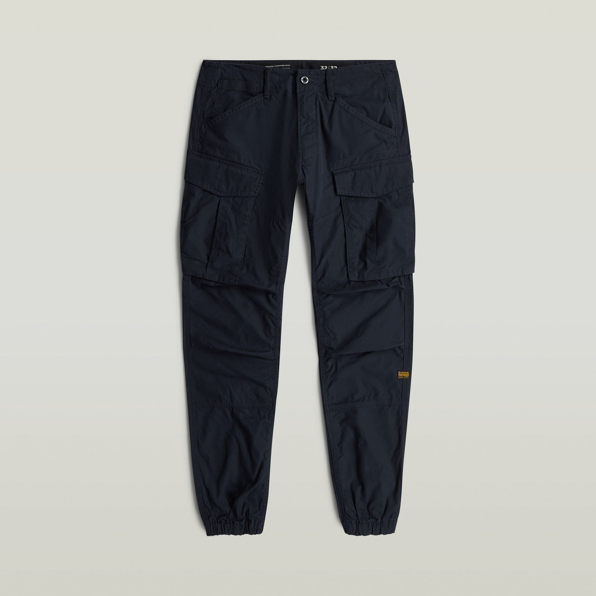 Thumbnail - Cargohose 3D Regular Tapered Cuffed - Dunkelblau - Herren