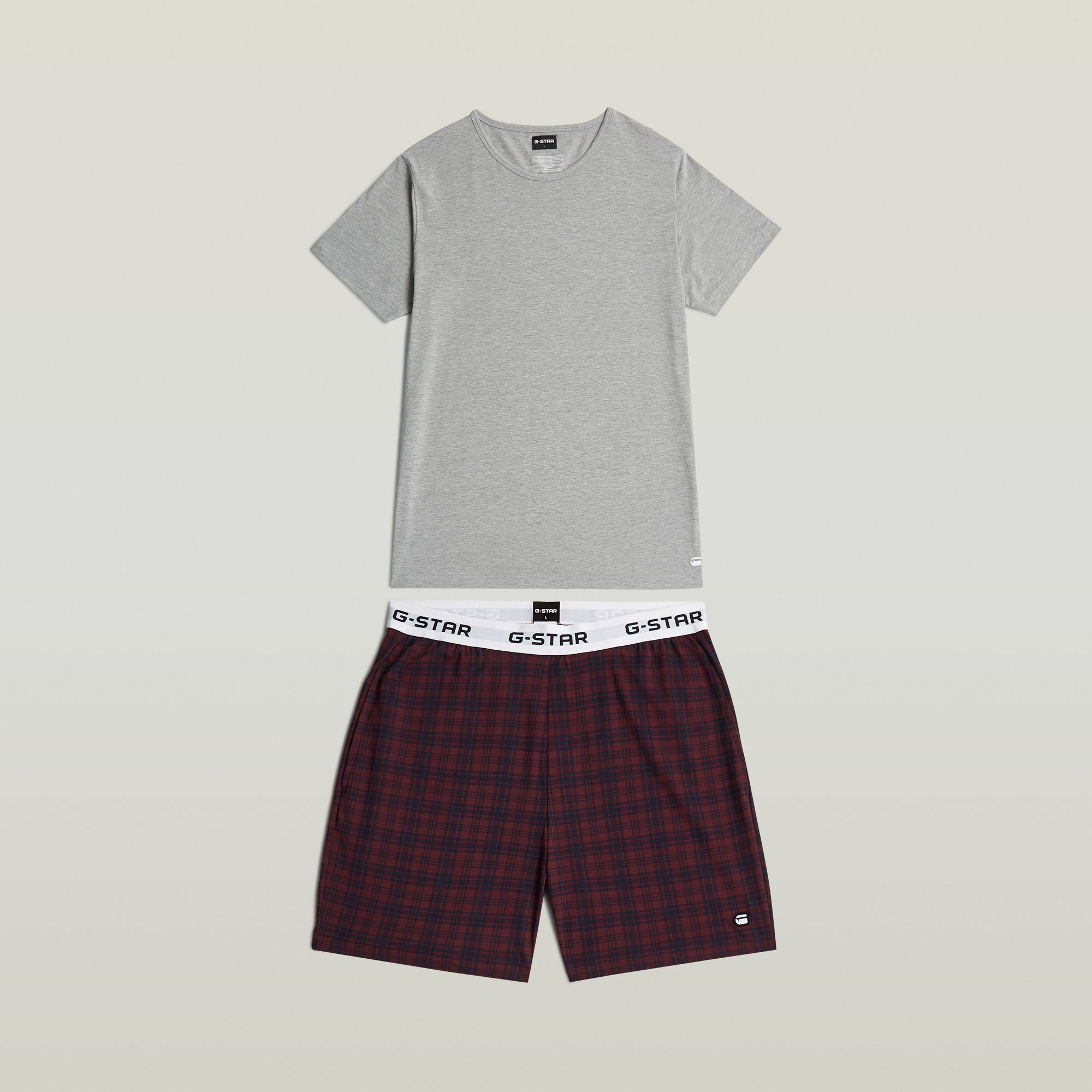 

T-Shirt & Shorts Pyjama Set - Mehrfarbig - Herren