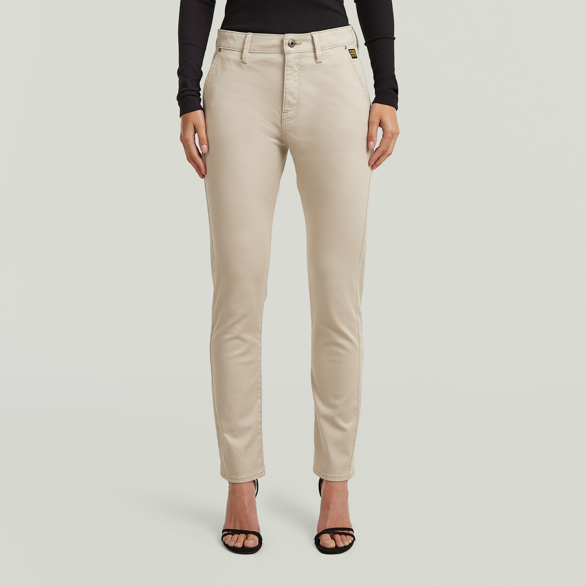 Slim Chino - Beige - Damen