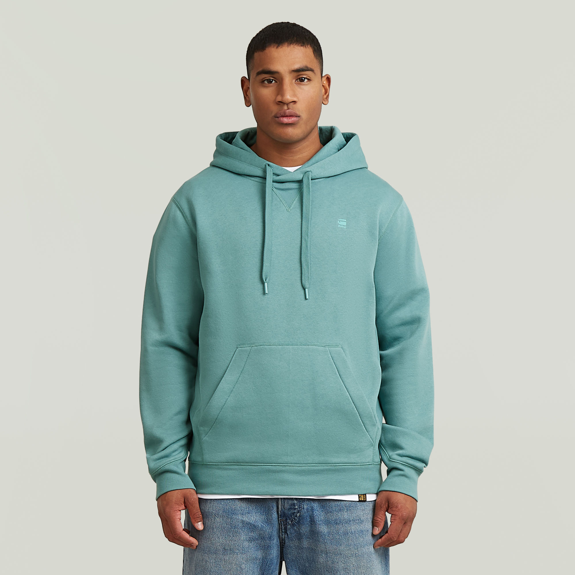 

Premium Core Hoodie Sweater - Midden blauw - Heren