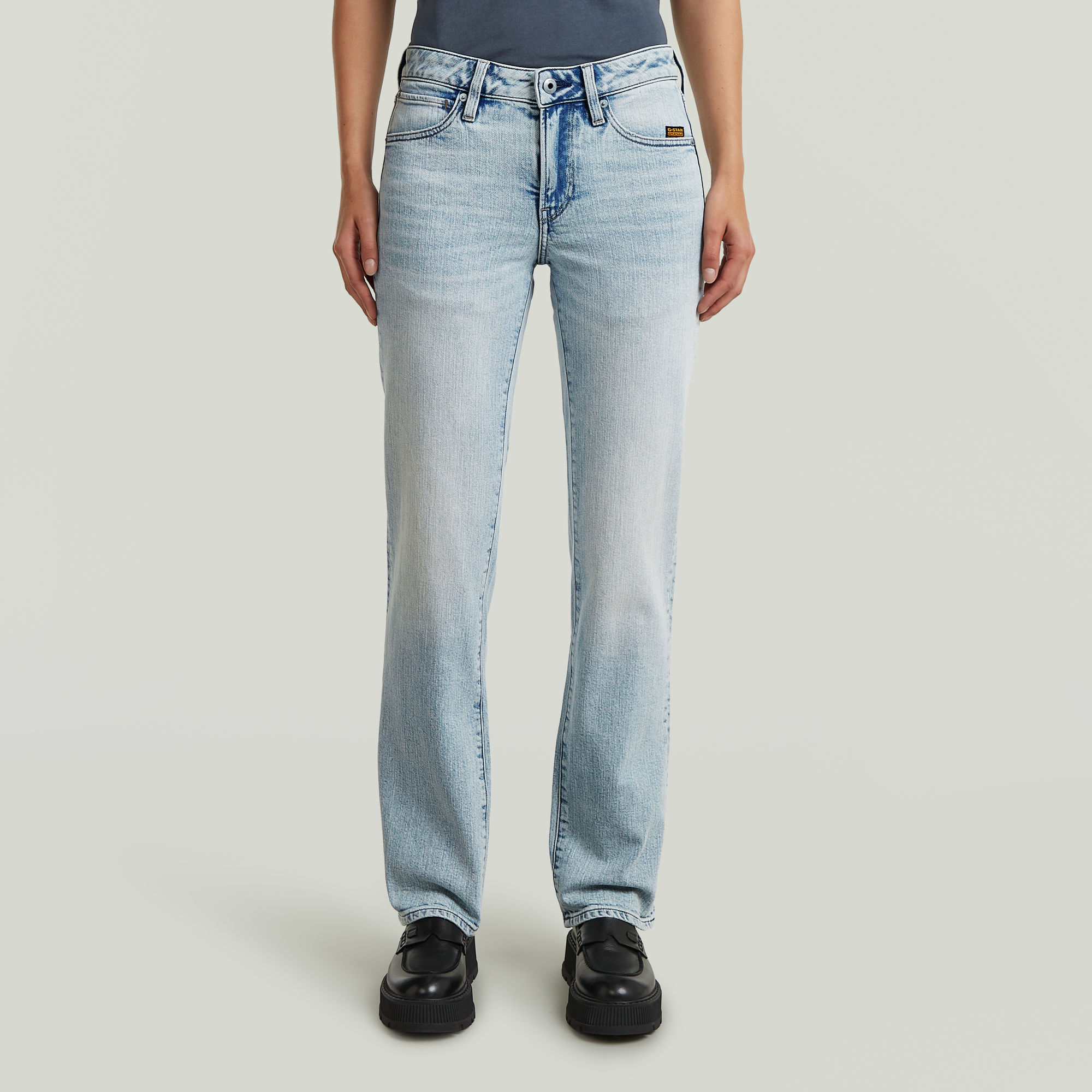 

G-Straight Jeans - Light blue - Women