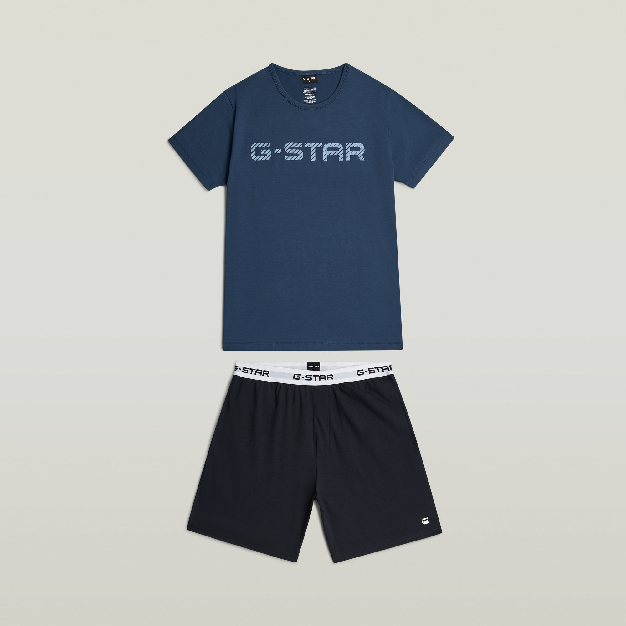 Set T-Shirt & Shorts - Mehrfarbig - Herren