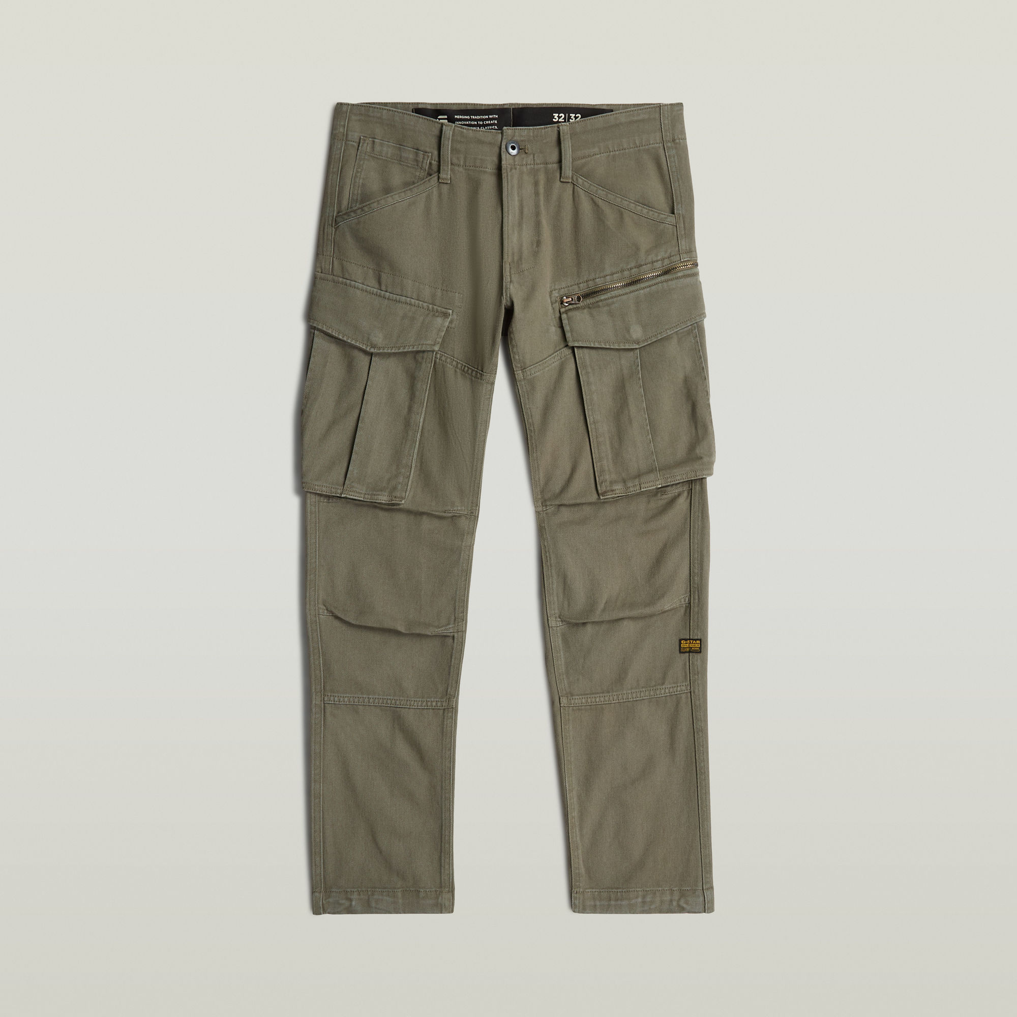Rovic Zip 3D Regular Tapered Hose - Braun - Herren
