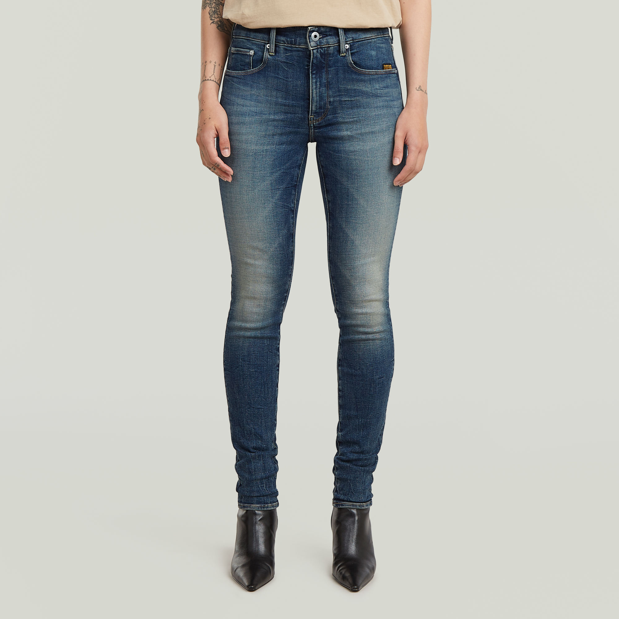 

3301 Skinny Jeans - Dark blue - Women