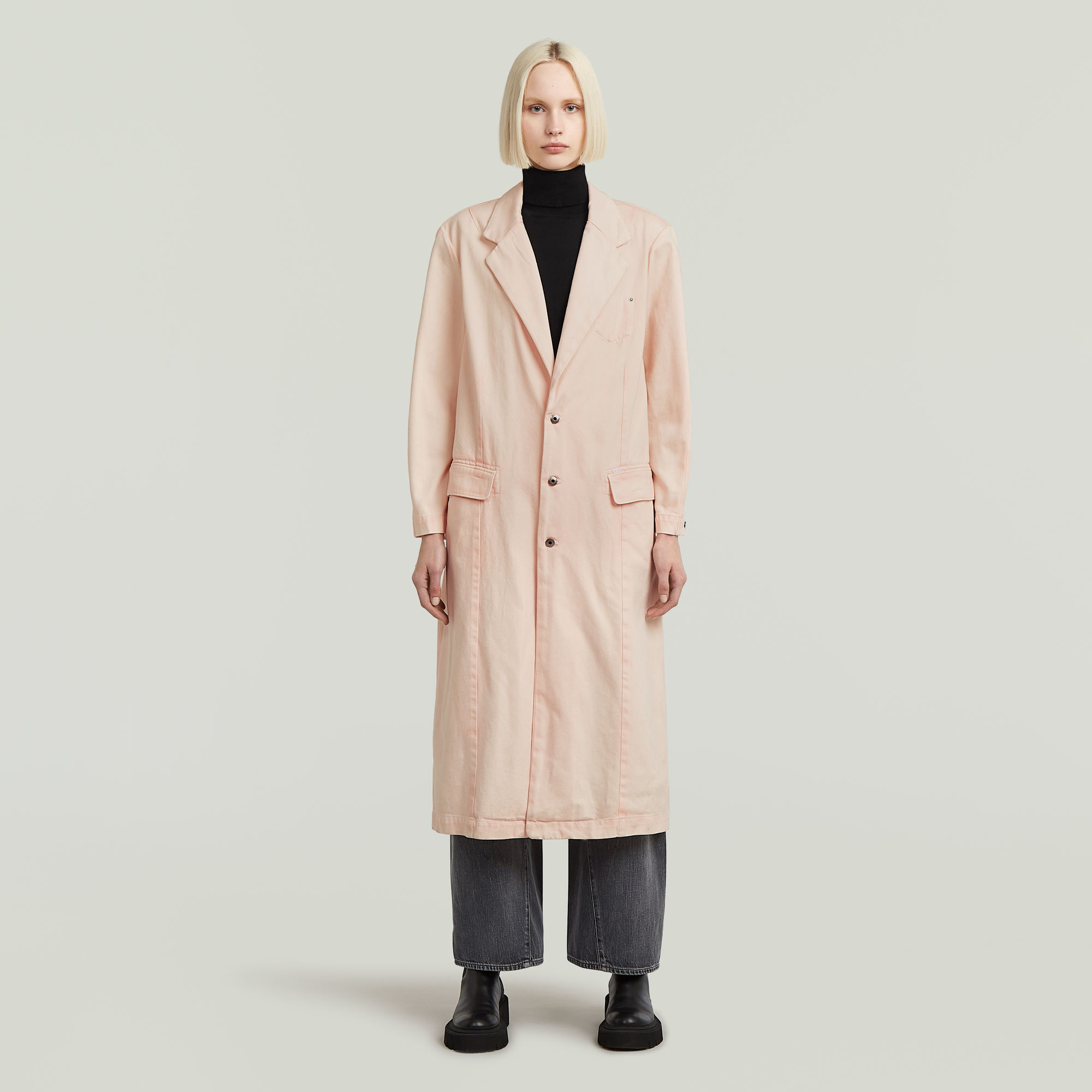 Macro Coat - Pink - Damen