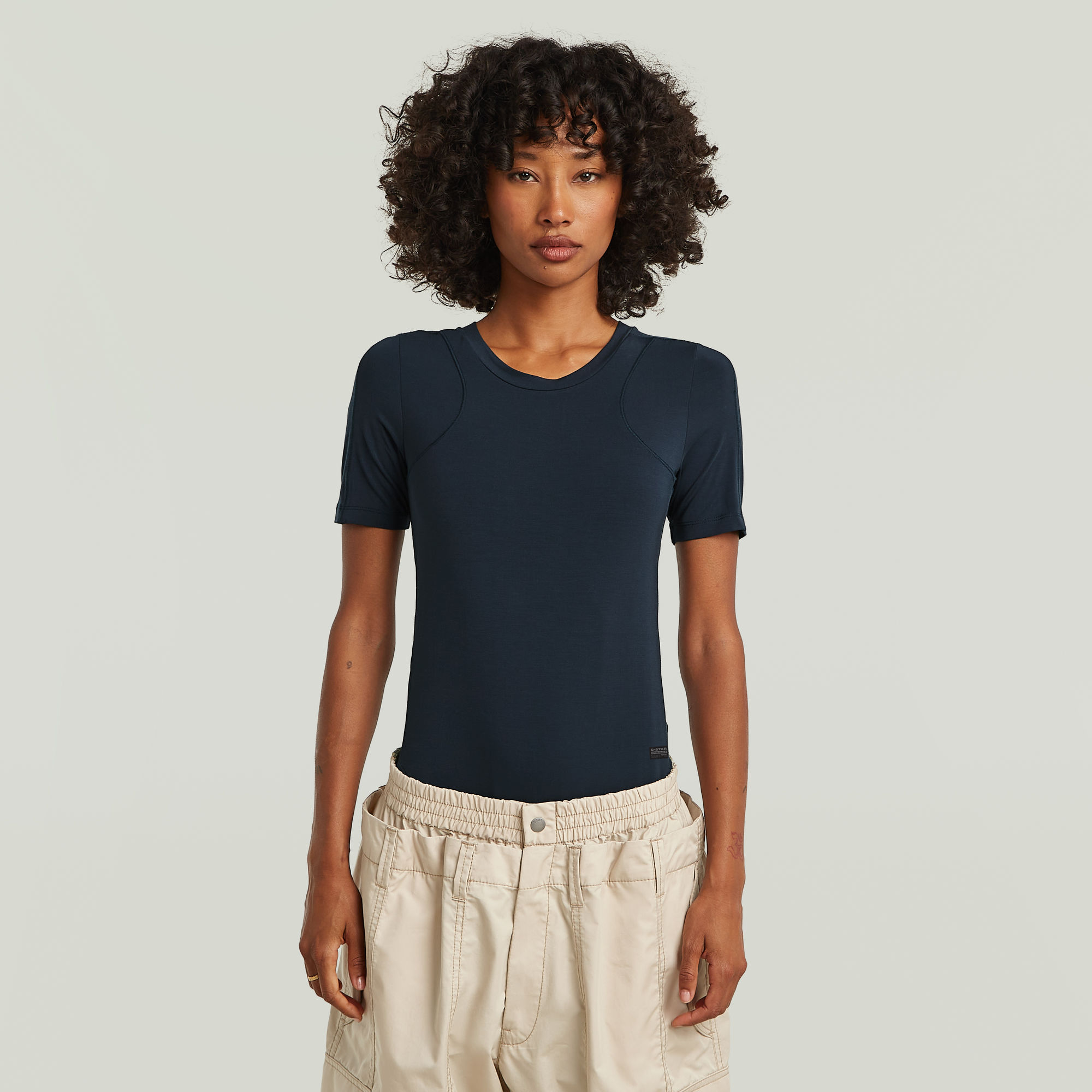 

2nd Skin Bodysuit T-Shirt - Dark blue - Women