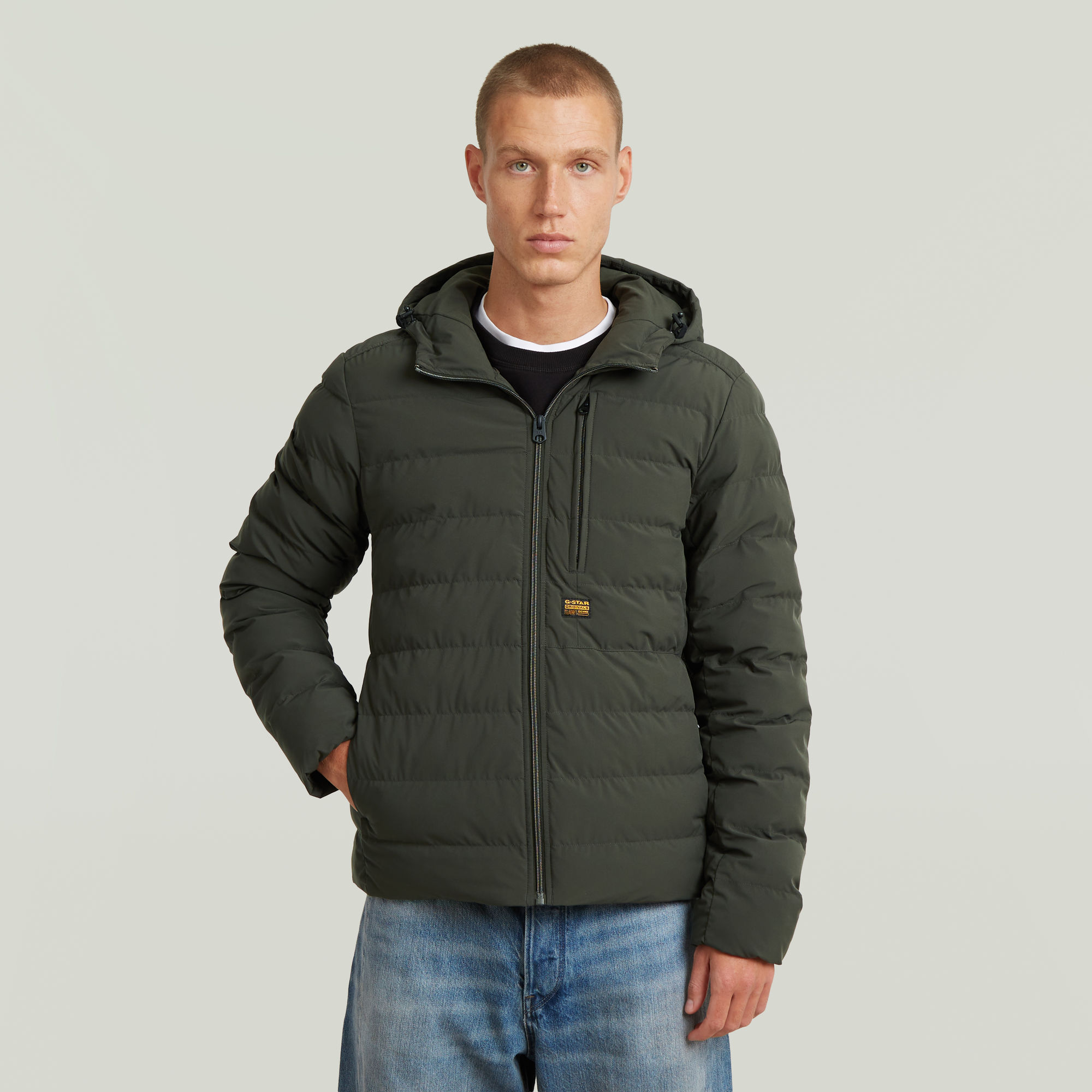 

Foundation Hooded Liner Jack - Grijs - Heren