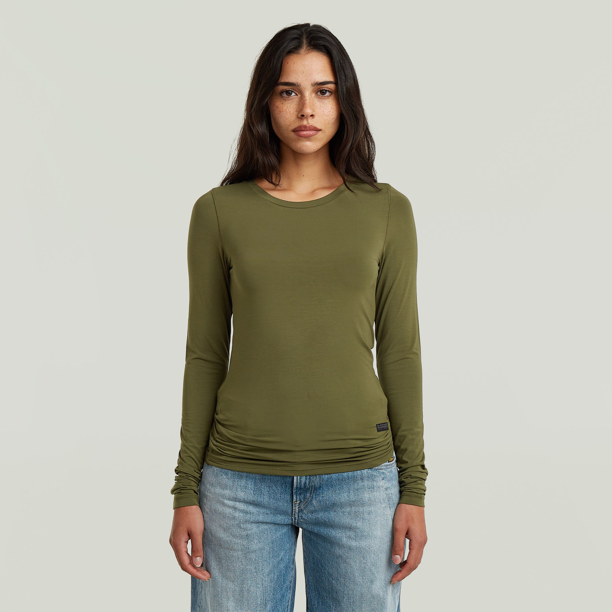 

2nd Skin Long Sleeve T-Shirt - Green - Women