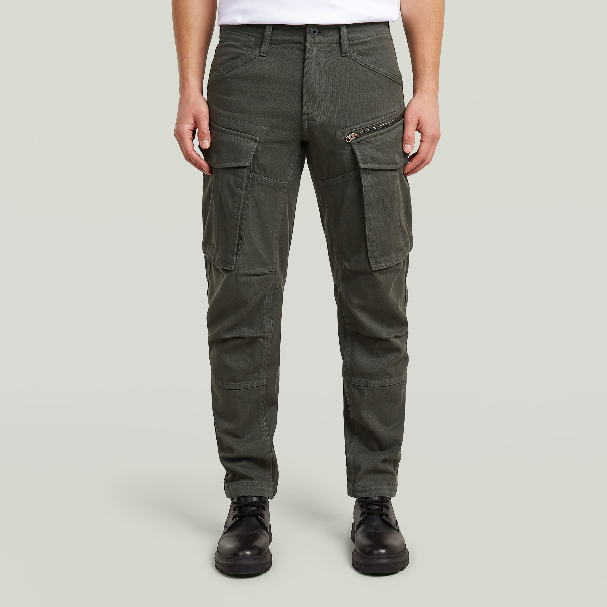 

Rovic Zip 3D Regular Tapered Hose - Grau - Herren